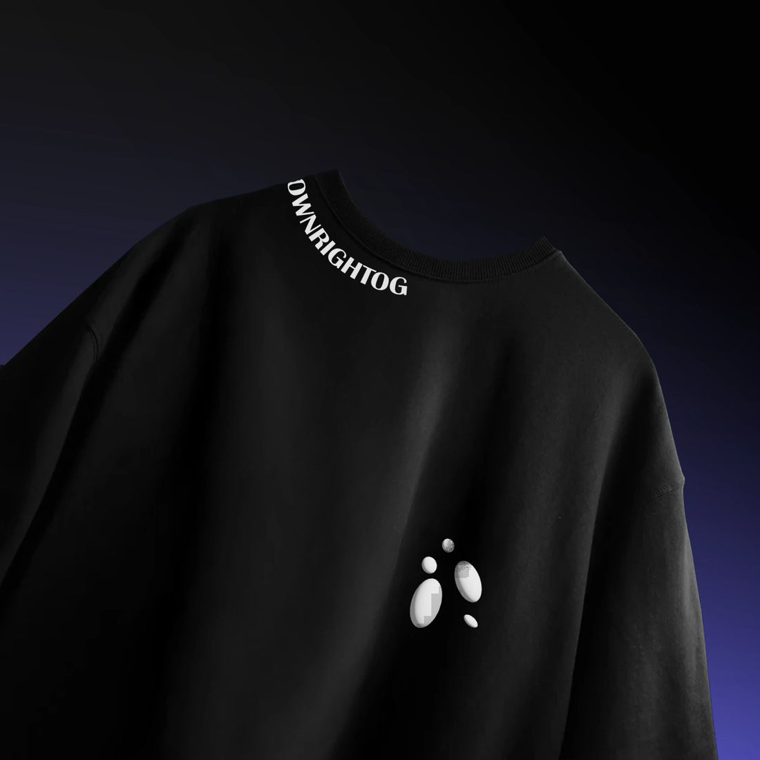 Monarch Oversized T-shirt (Black)