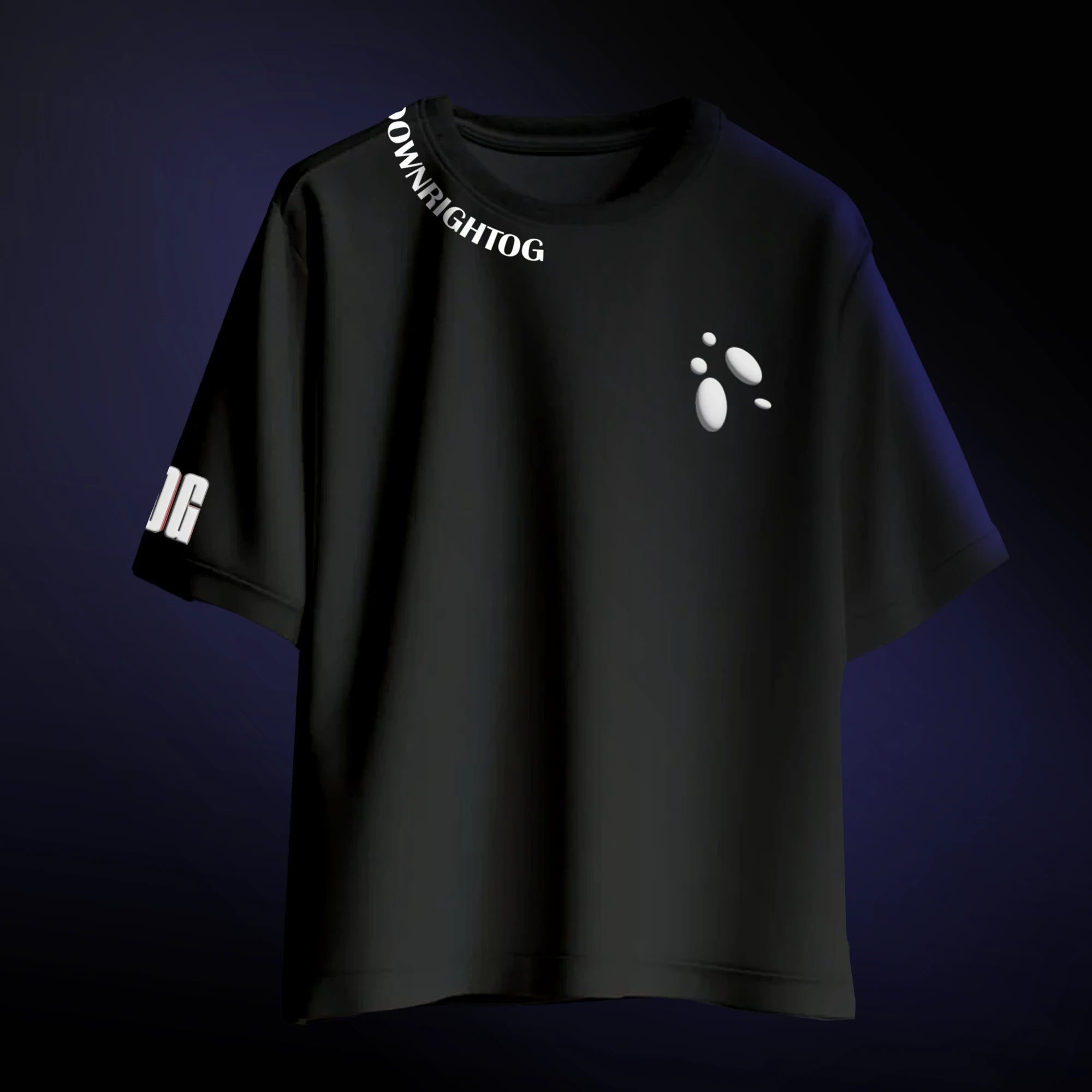 Monarch Oversized T-shirt (Black)