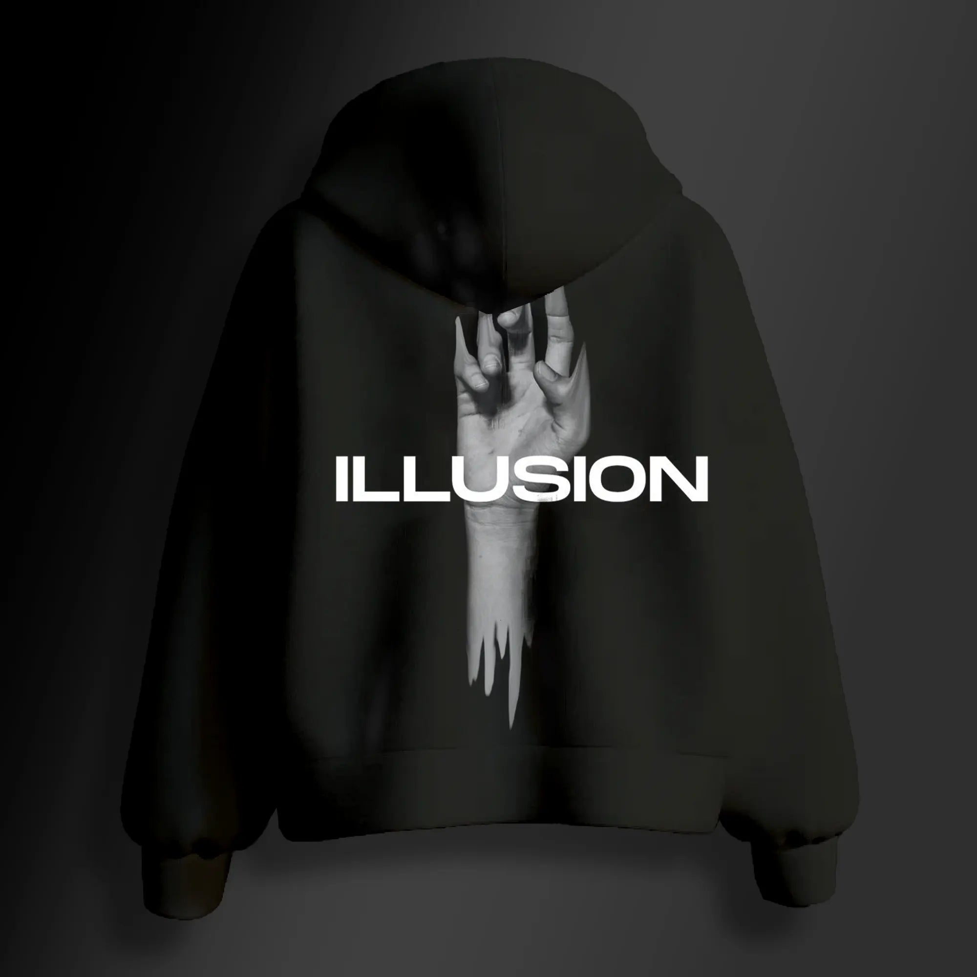 Illusion Oversized Hoodie