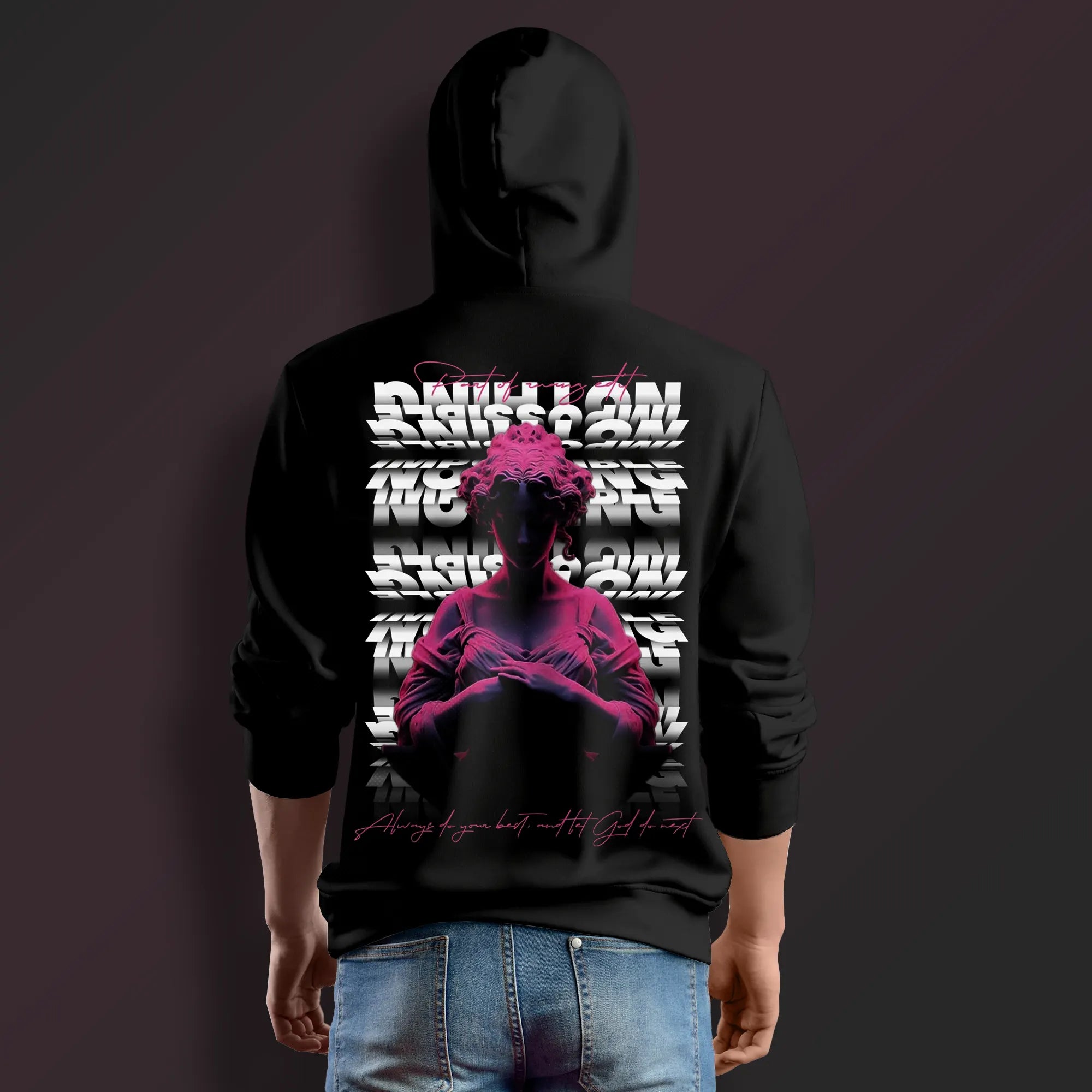 Nothing Impossible Oversized Hoodie