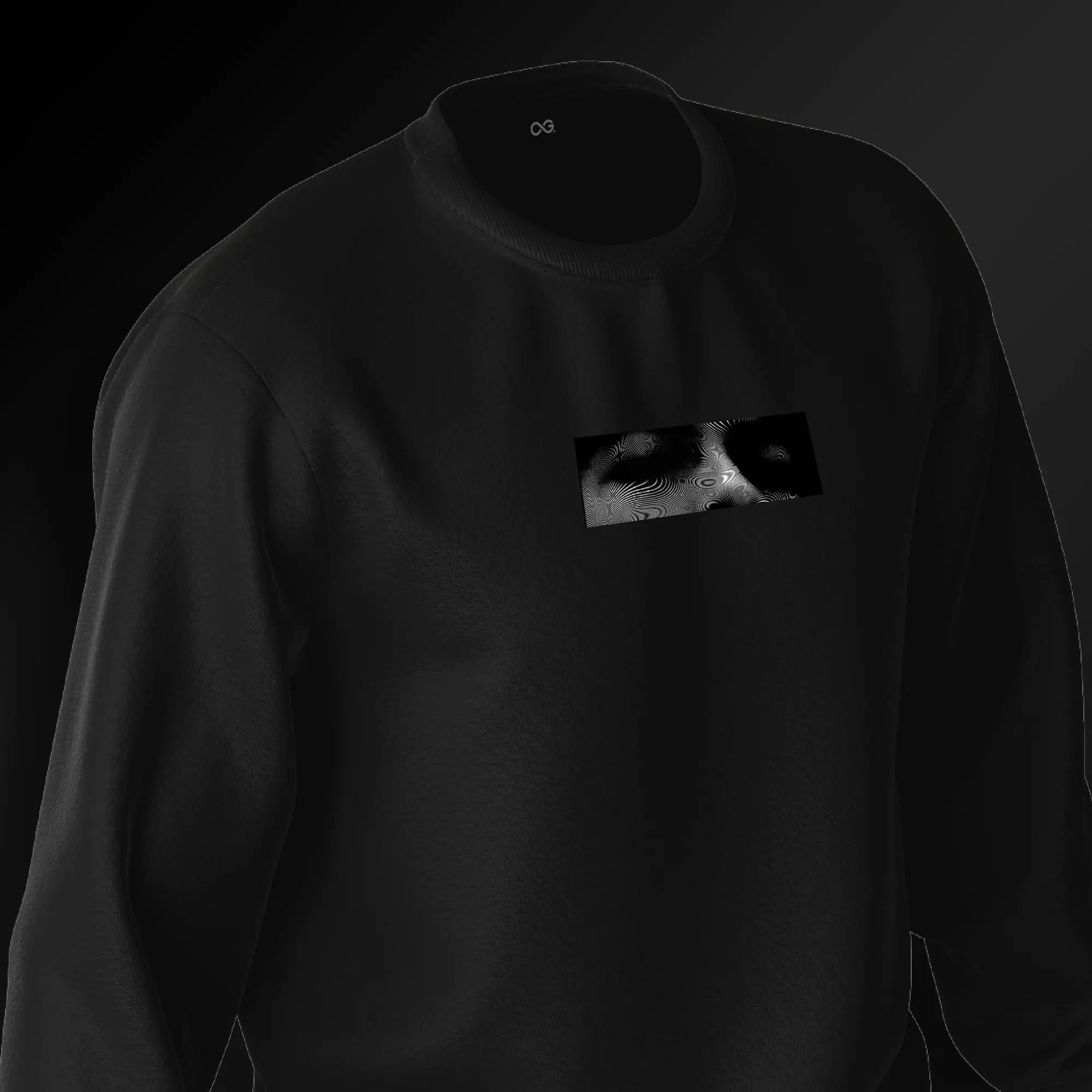 Illusion Oversized Sweatshirt