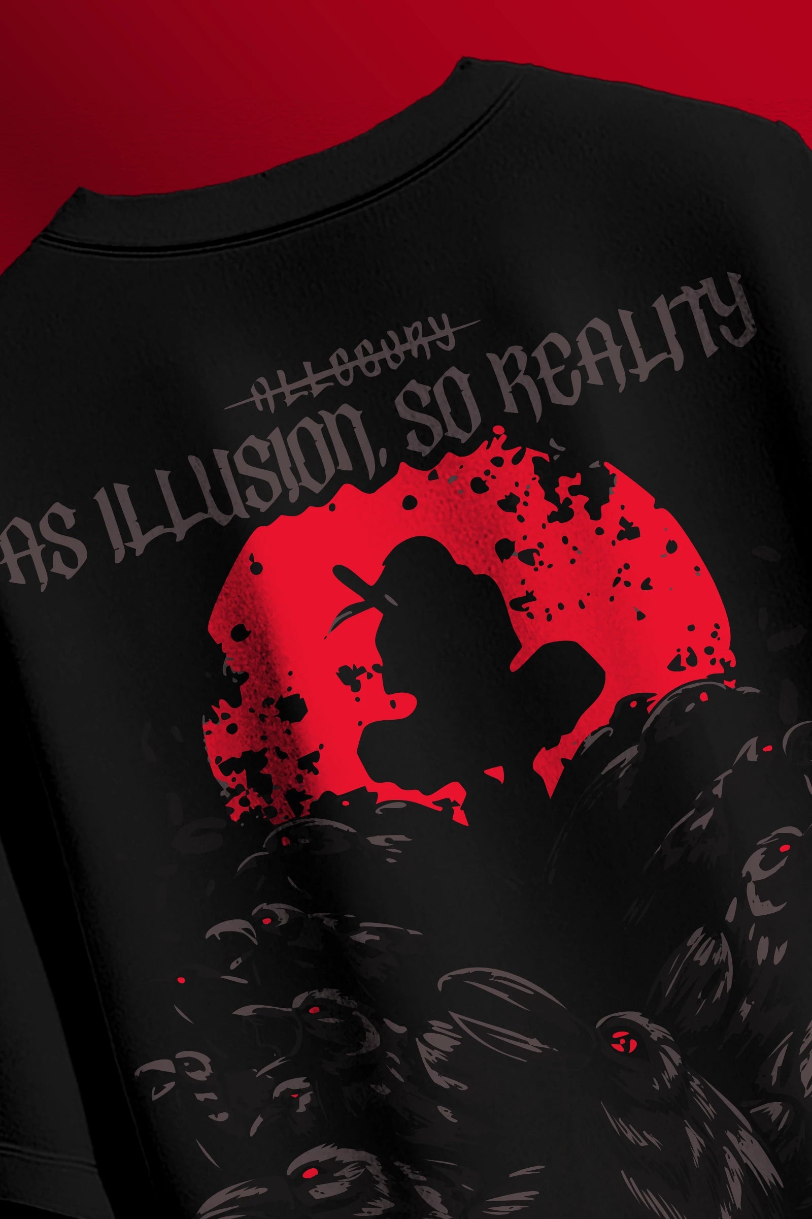 Allegory Oversized T-shirt (Black)