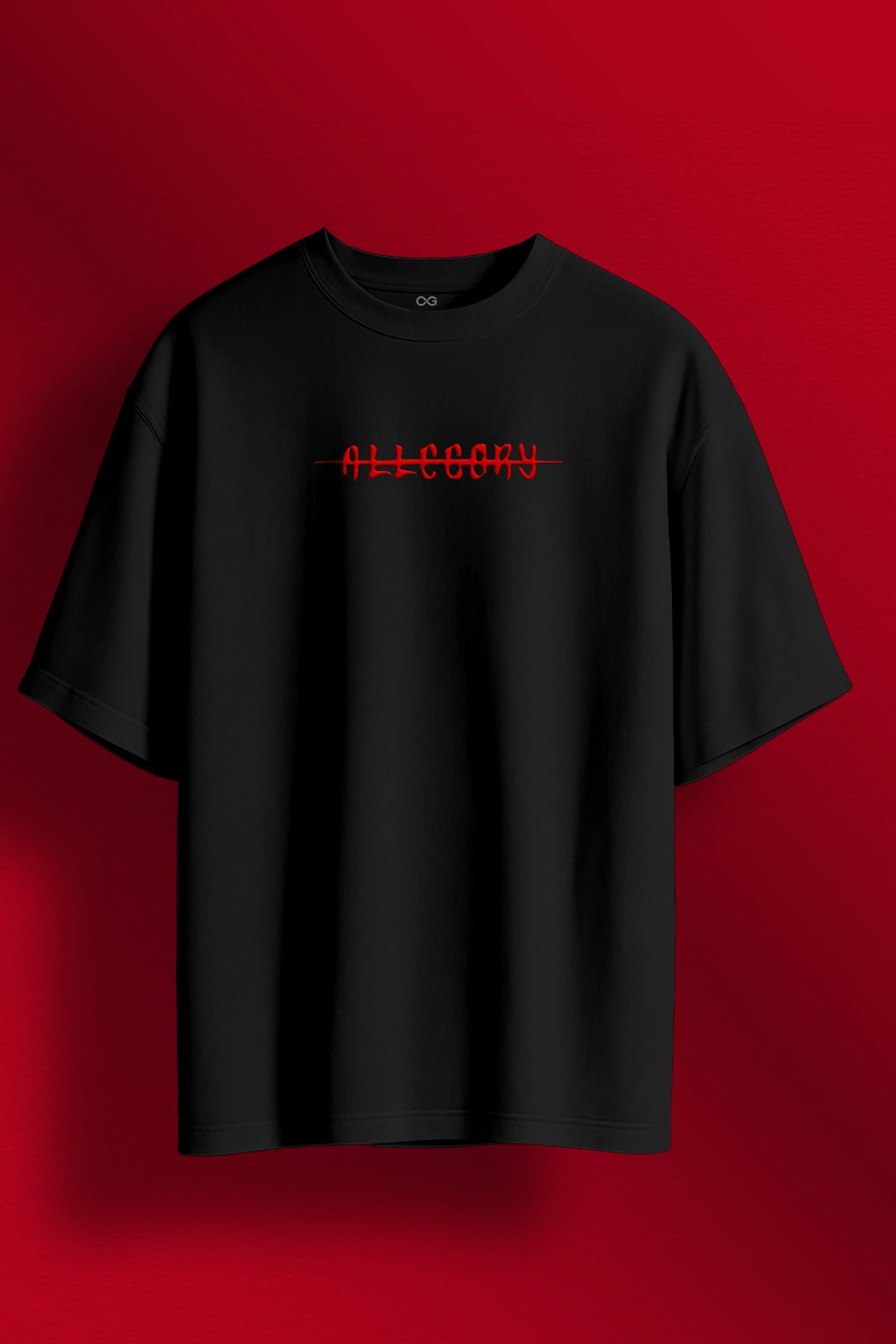 Allegory Oversized T-shirt (Black)