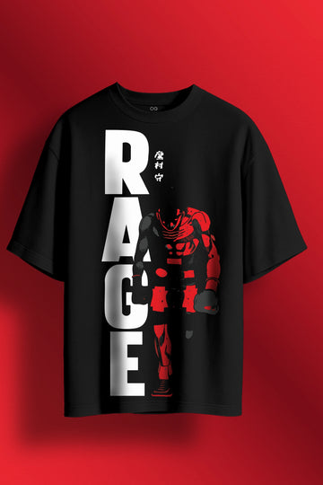 Rage Oversized T-shirt (Black)