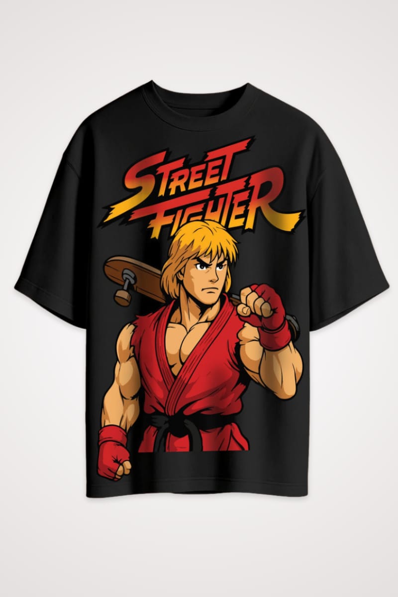 Street Fighter Oversized T-shirt