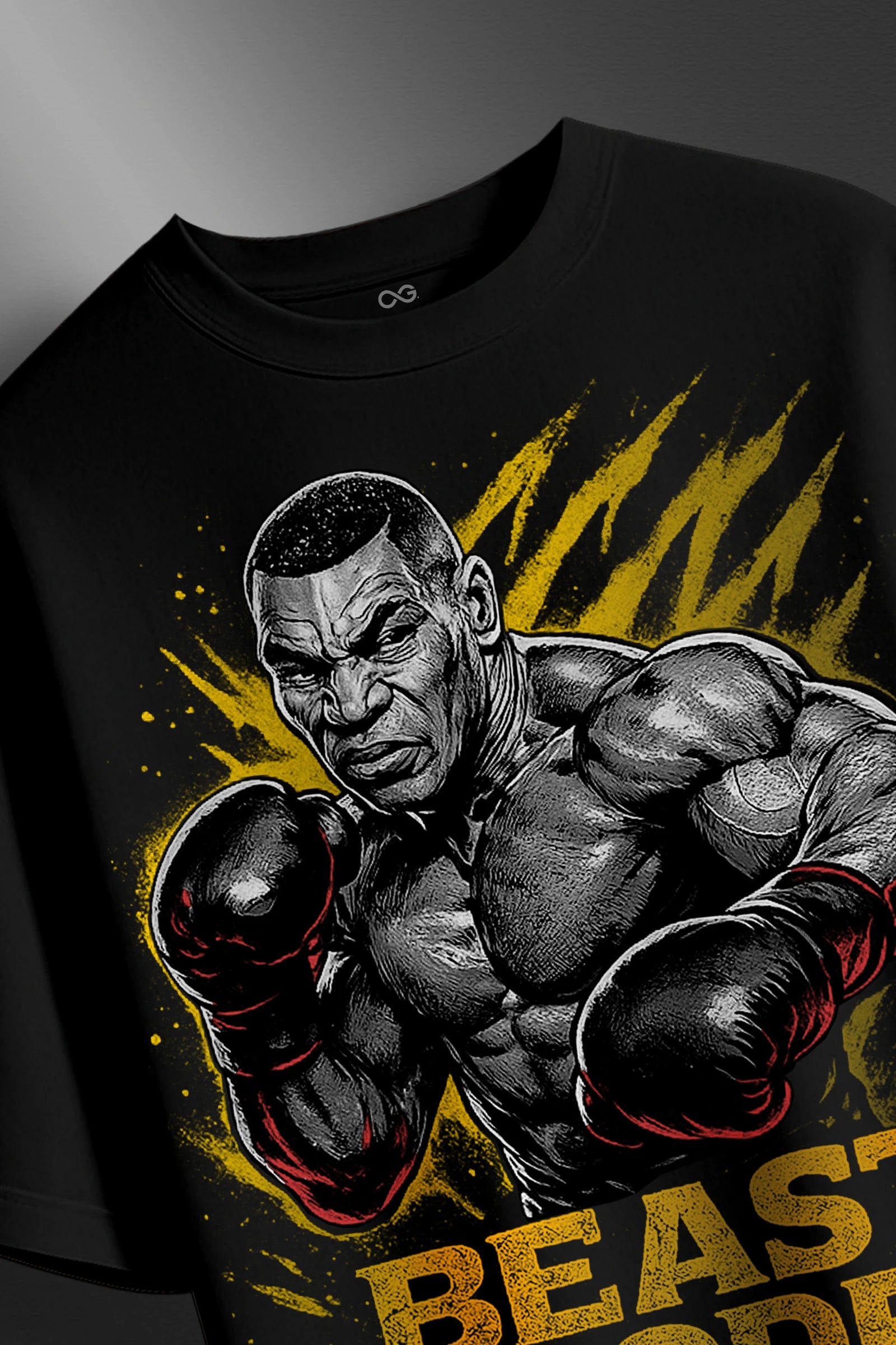 Boxer’s Oversized T-shirt (Black Gold)