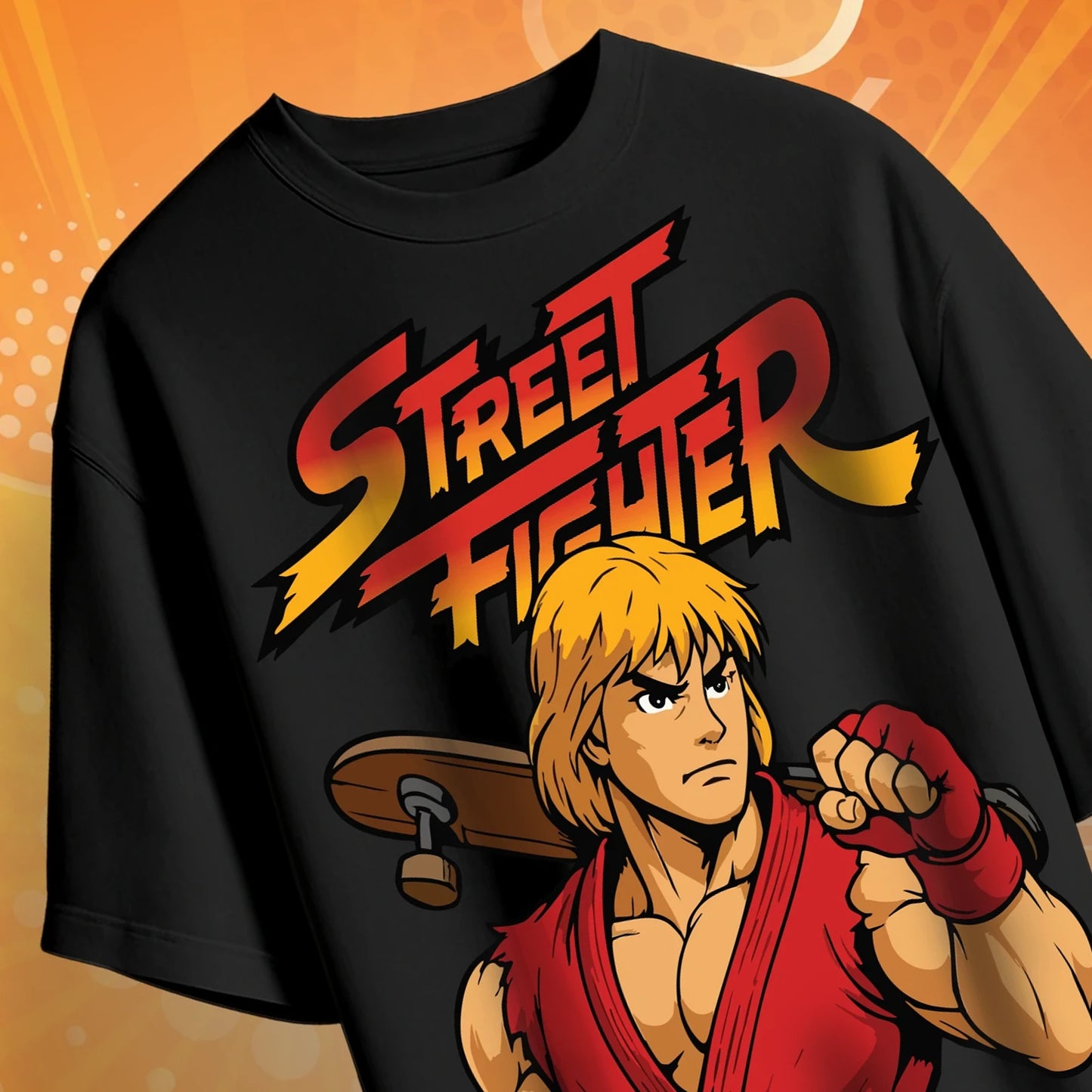 Street fighter Oversized Tshirt