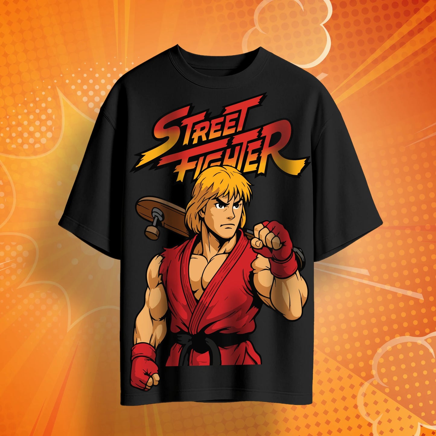 Street fighter Oversized Tshirt