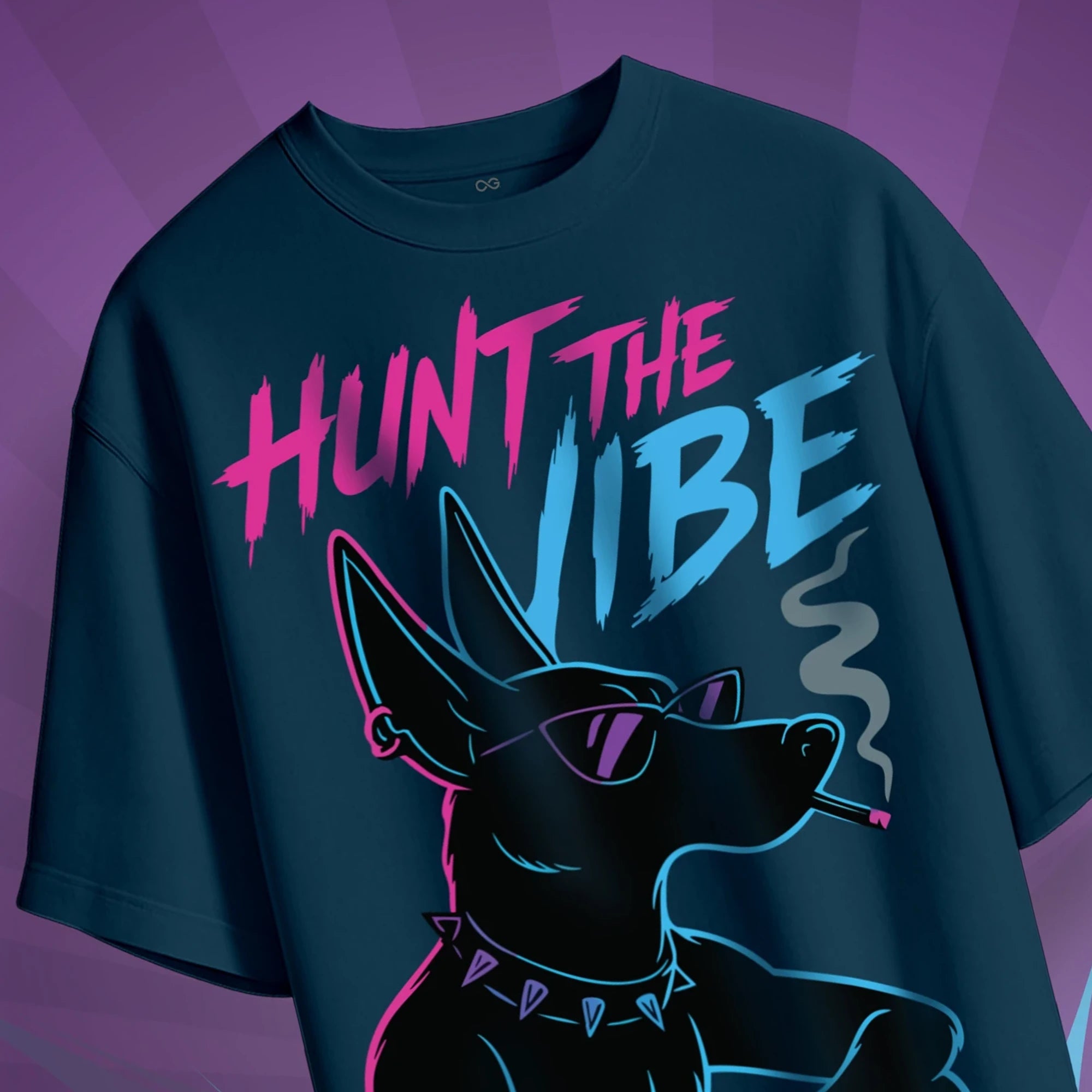 Hunt The Vibe Oversized T-shirt