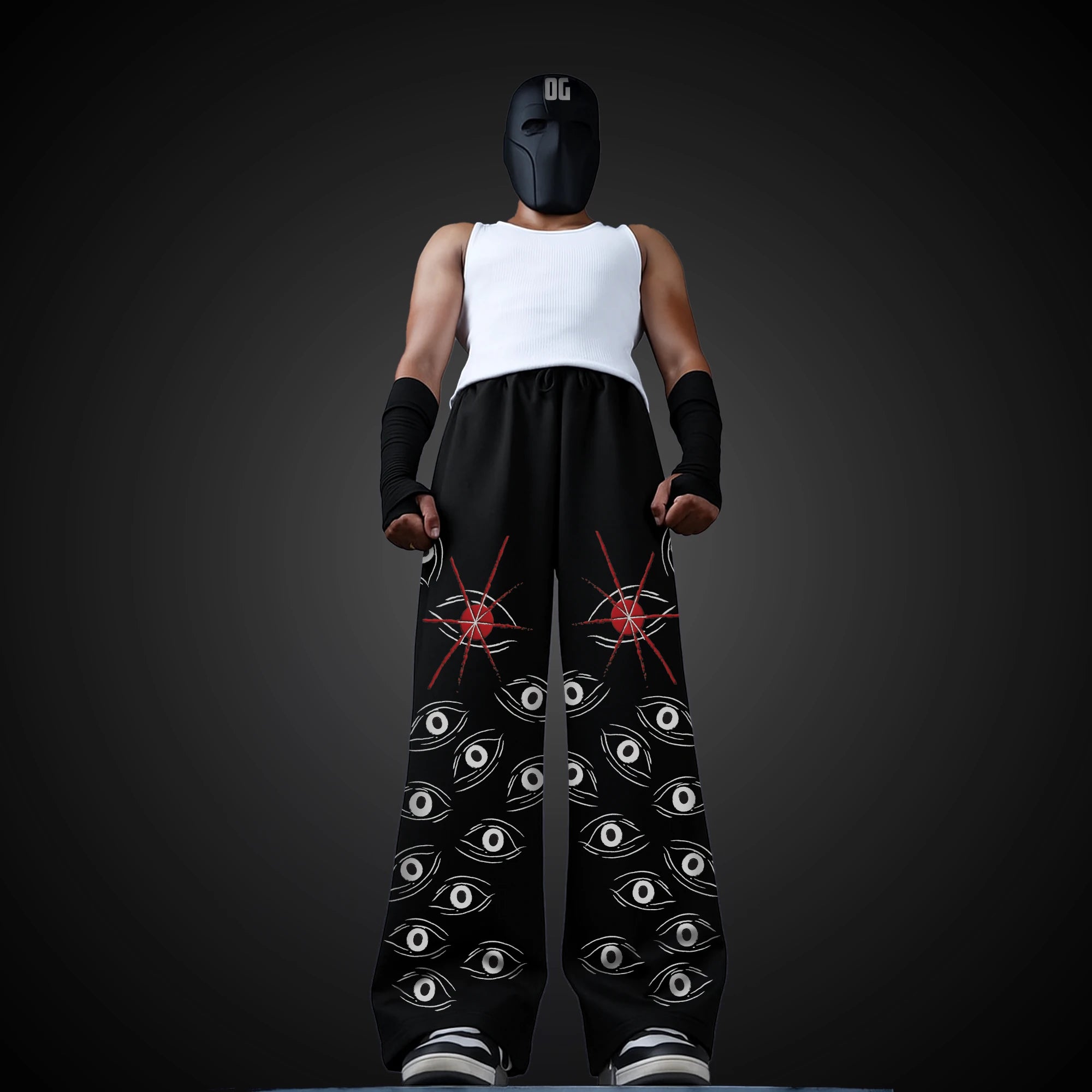 All Eye On Me - Wide Leg Pants (Black)