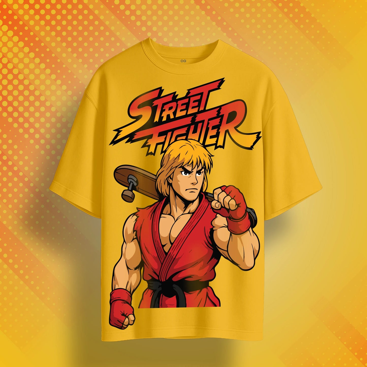 Street fighter Oversized Tshirt
