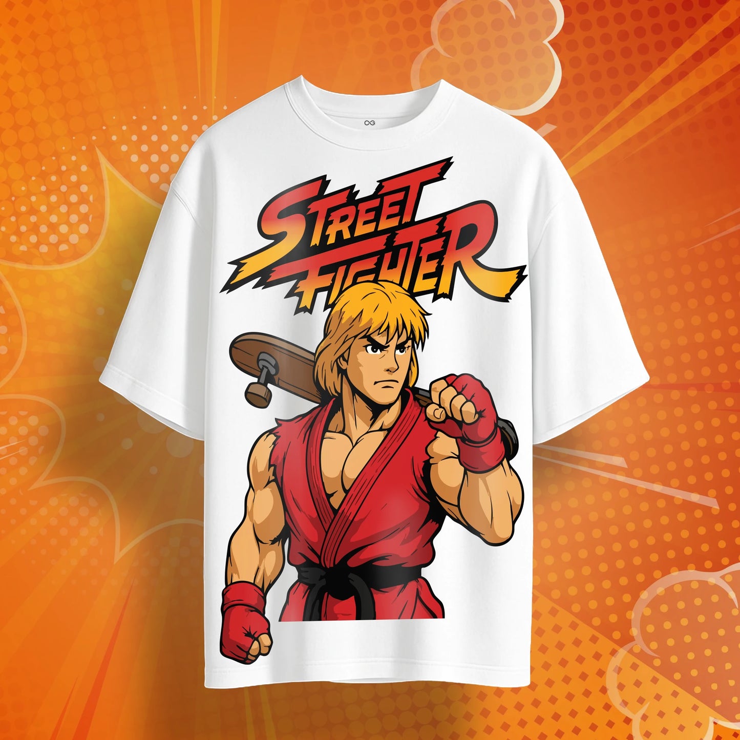 Street fighter Oversized Tshirt