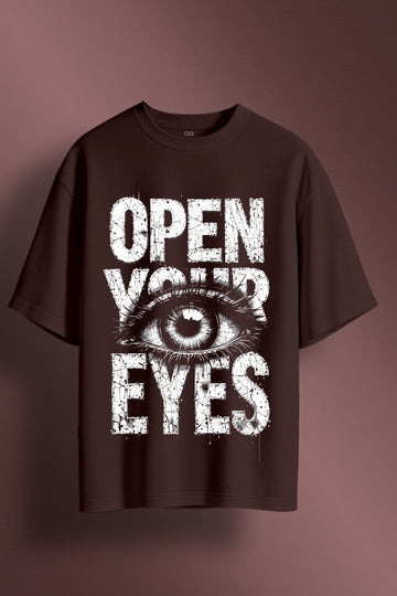 Open Your Eyes Oversized T-shirt