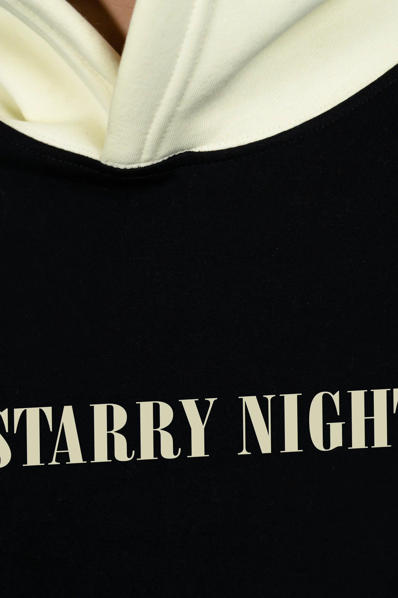 Starry Night Drip Hoodie (Black)