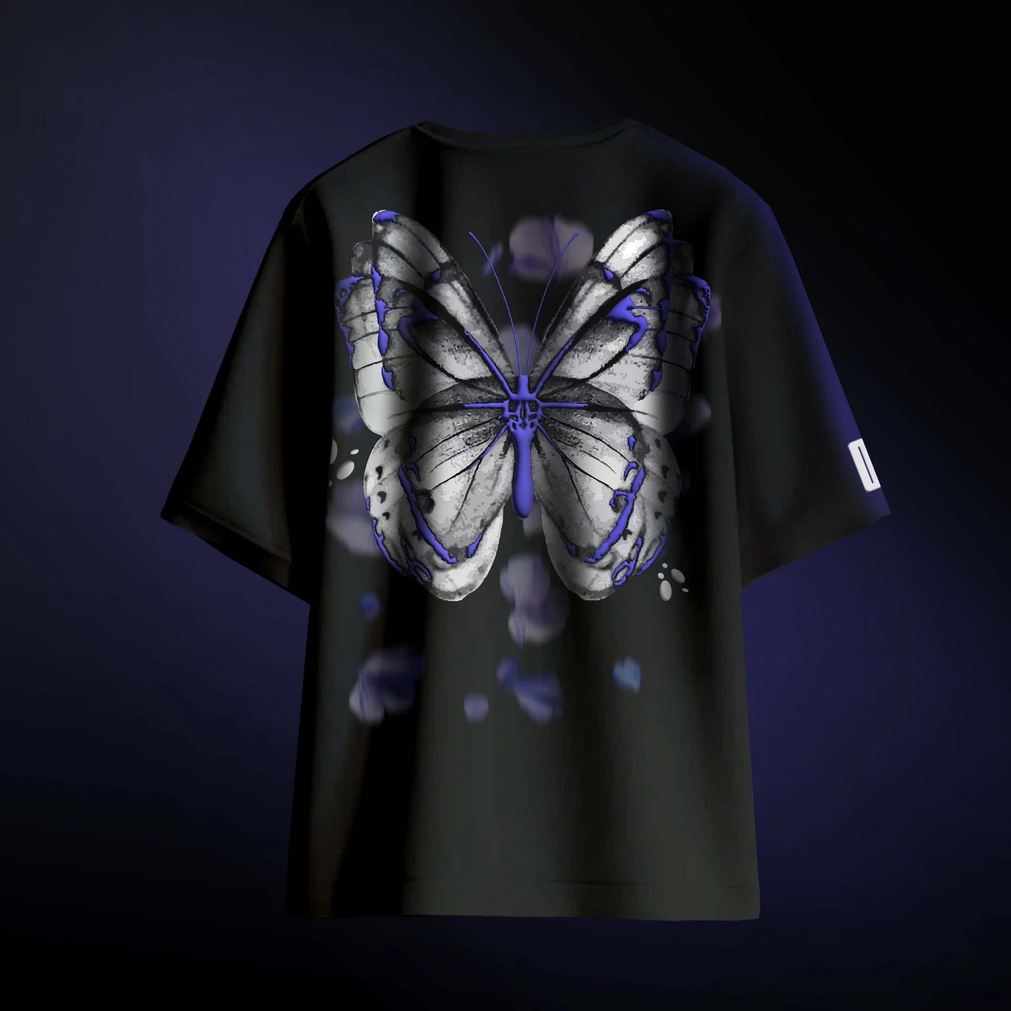 Monarch Oversized T-shirt (Black)