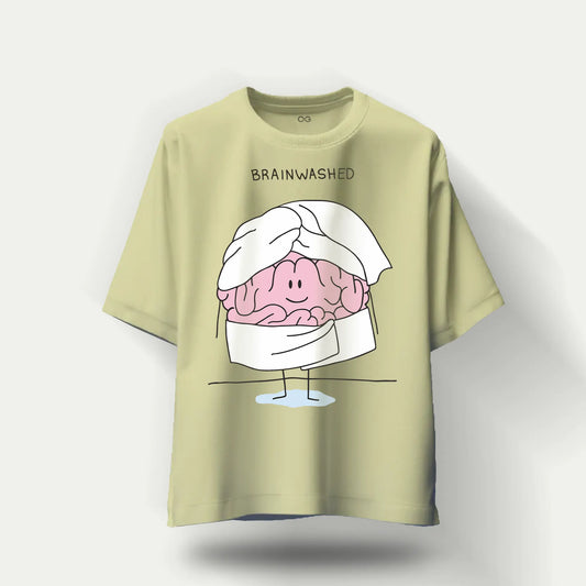 BRAINWASHED OVERSIZED T-SHIRT