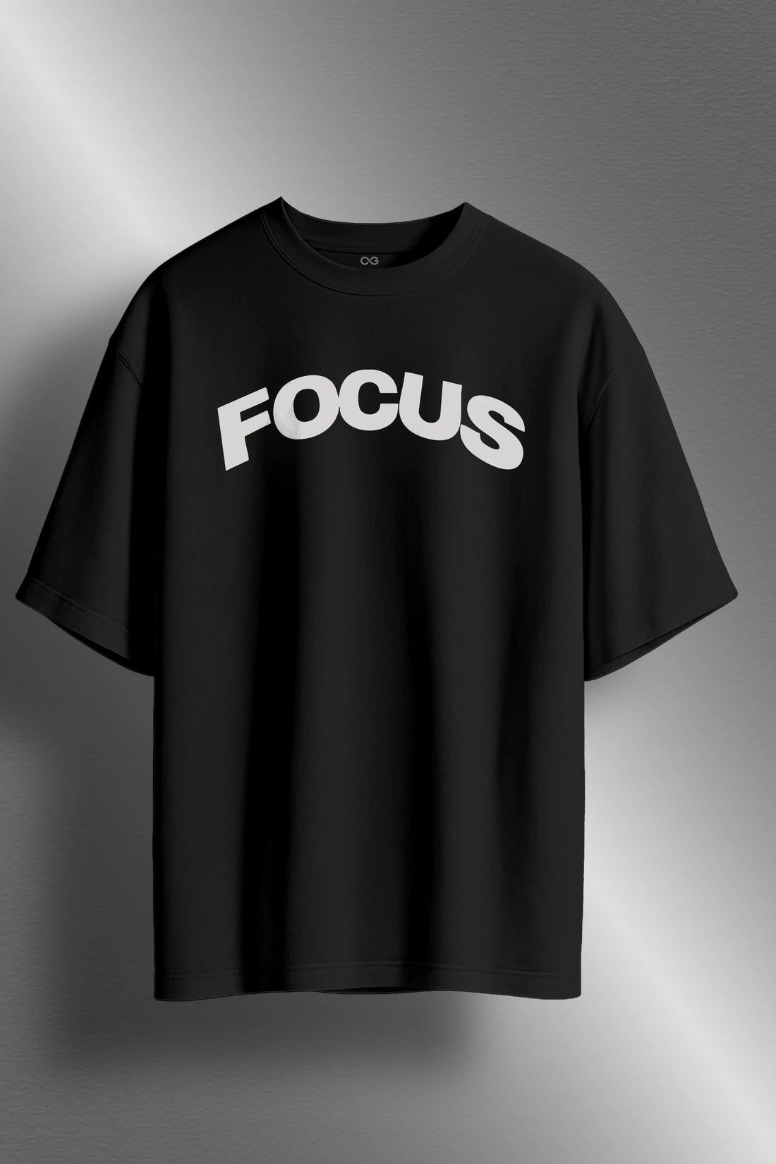 Focus Oversized T-shirt (Black)