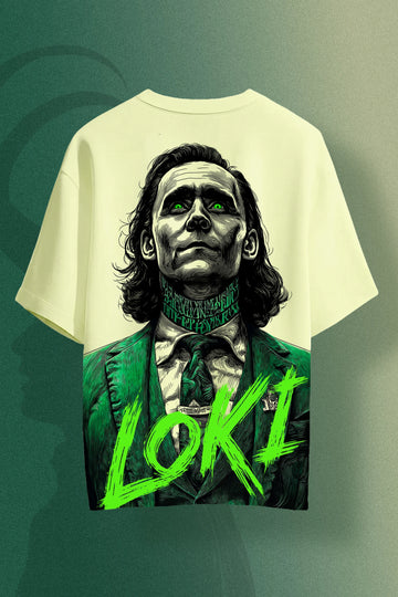 Loki Ascension Oversized Tee (Vintage Cream)