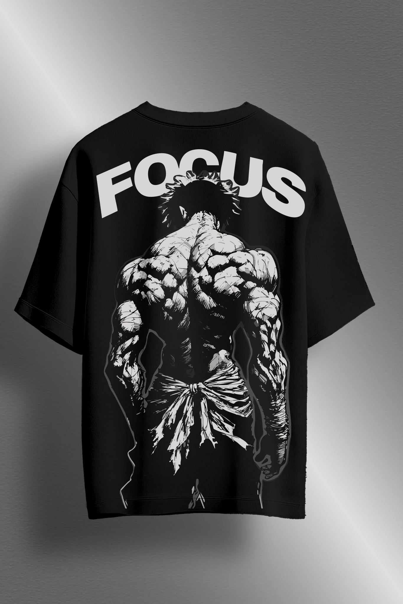Focus Oversized T-shirt (Black)