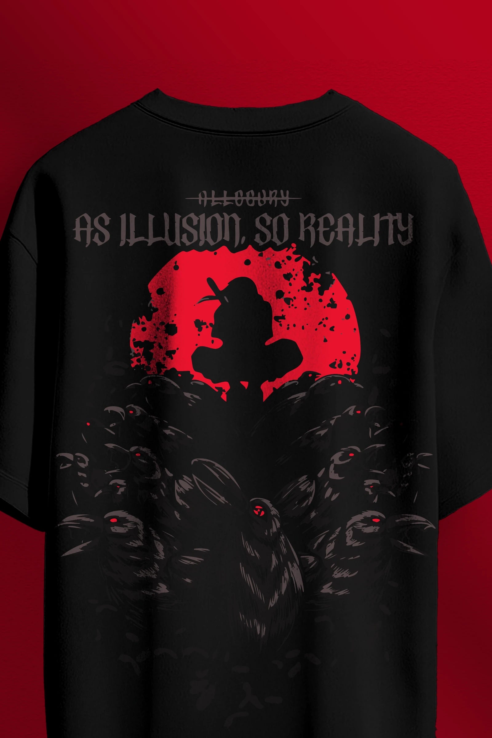 Allegory Oversized T-shirt (Black)