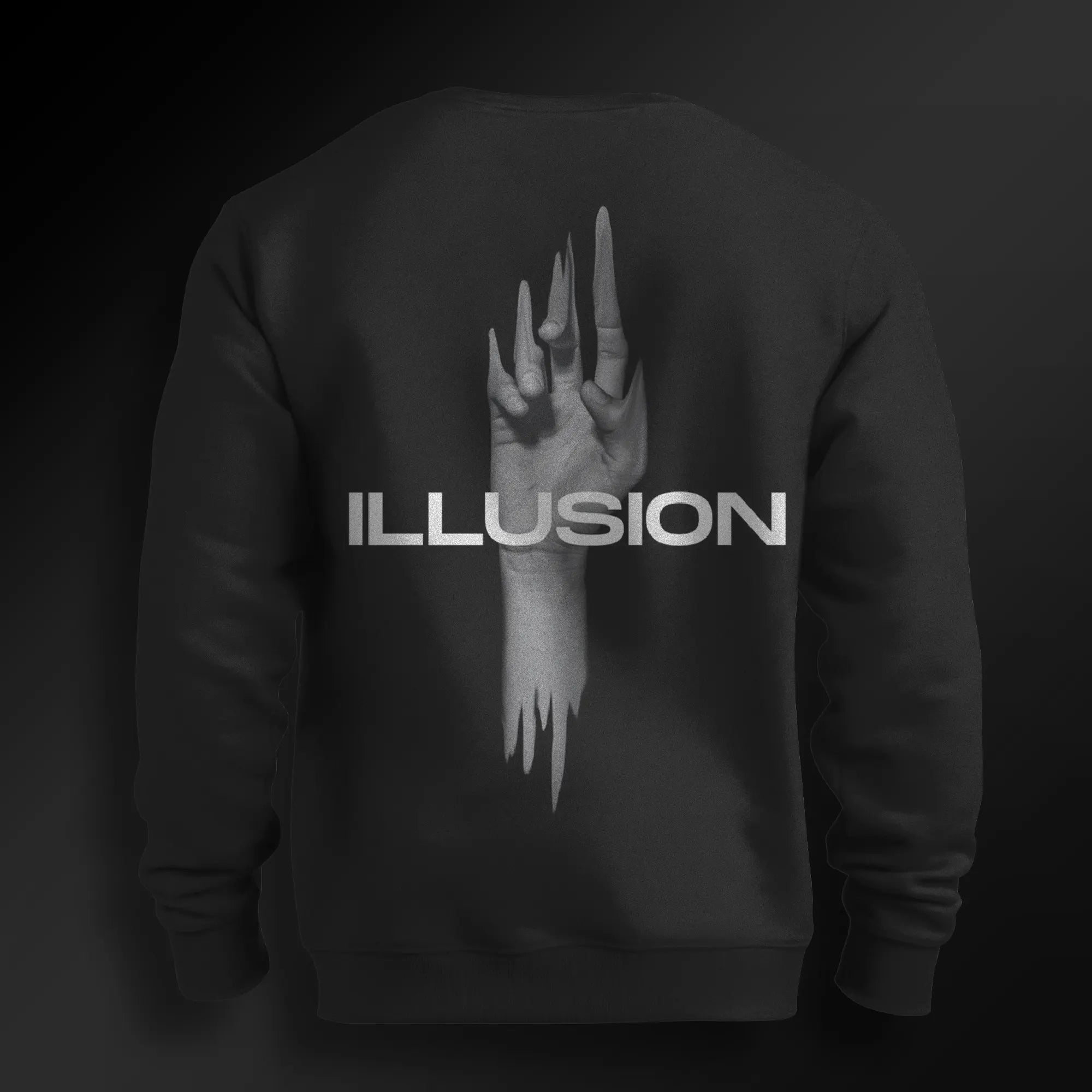 Illusion Oversized Sweatshirt