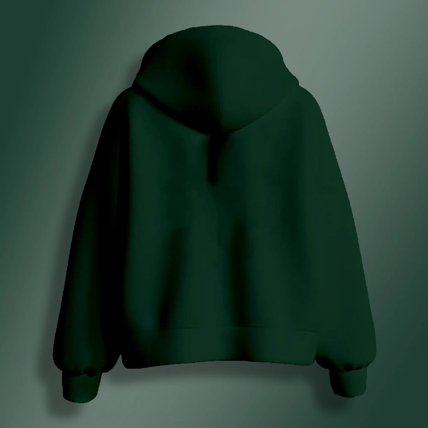 CLASSIC  BOTTLE GREEN HOODIE