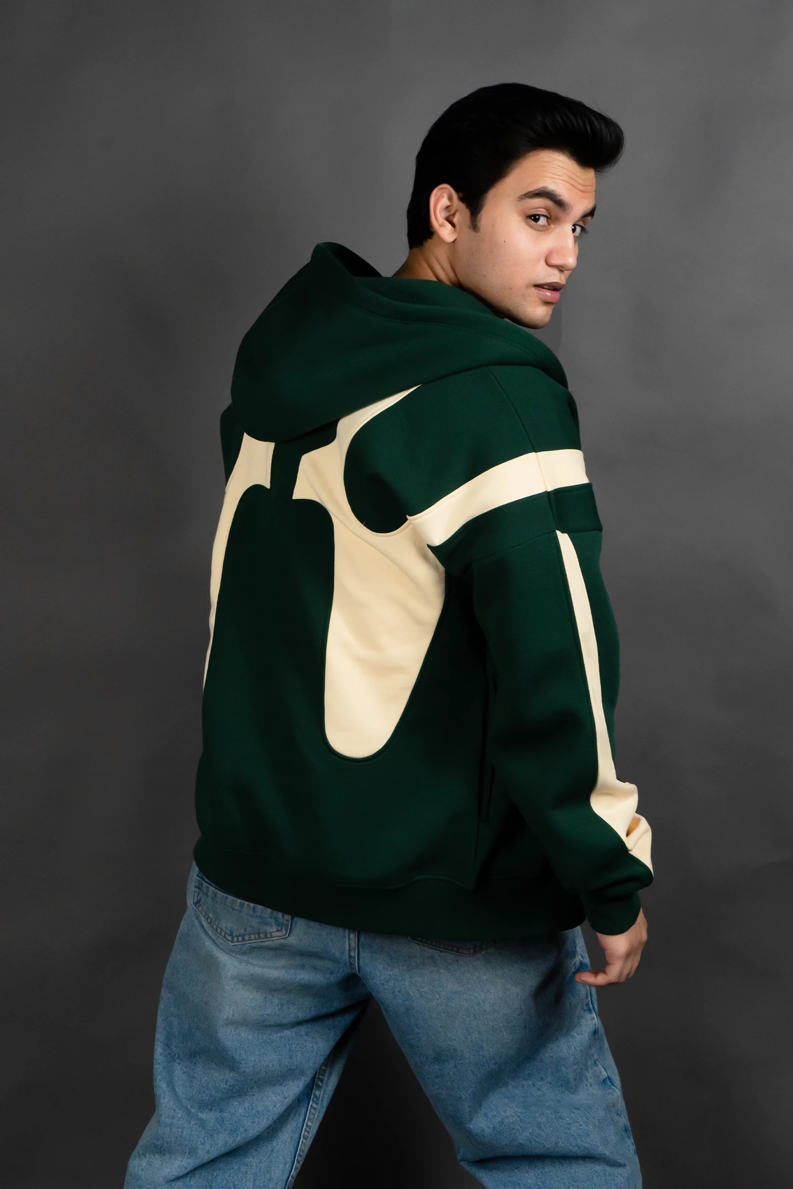Green Fusion Hoodie