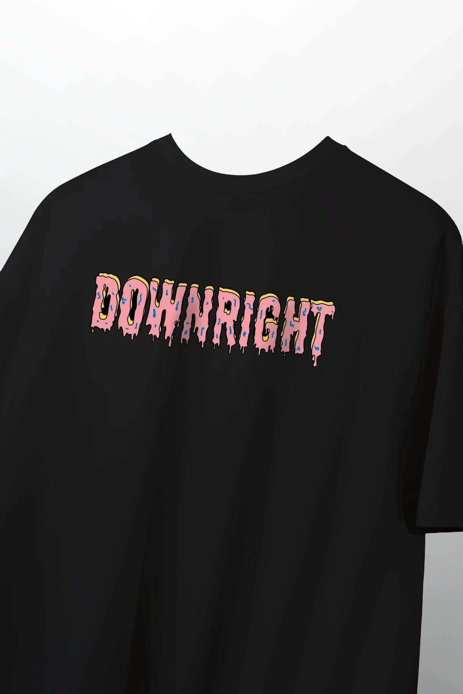 DOWNRIGHT OG Donut Graphic Tee - Black