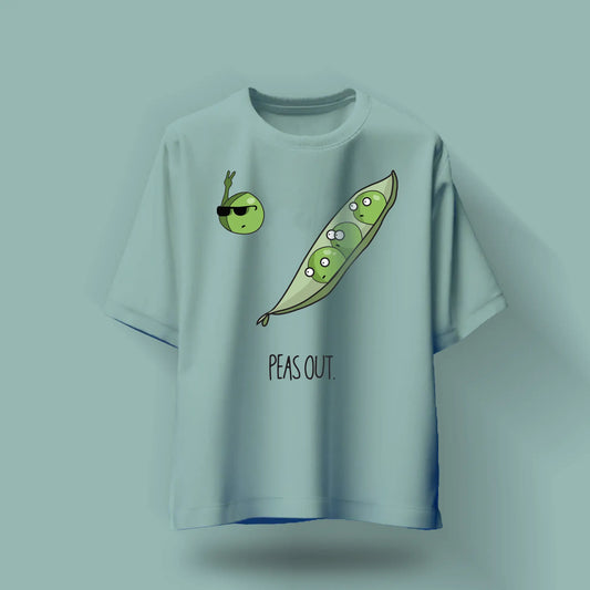 PEAS OUT OVERSIZED T-SHIRT