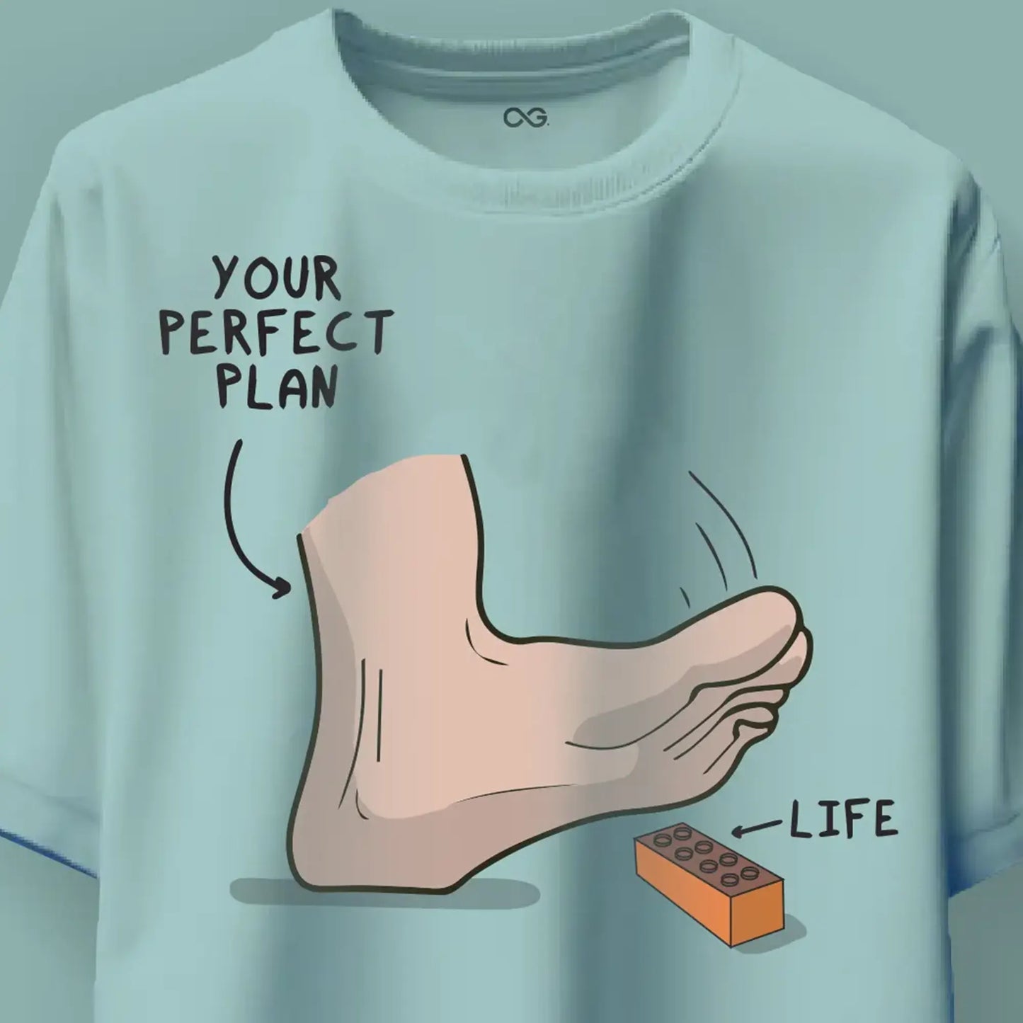 YOUR PERFECT PLAN OVERSIZED TSHIRT