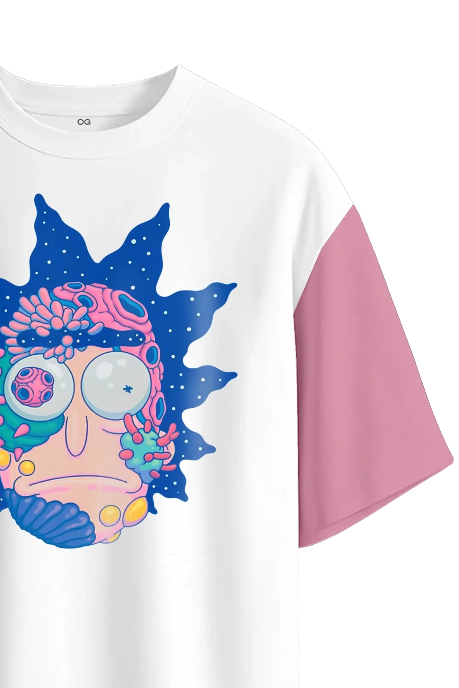 Rick and Morty Psychedelic Graphic Tee