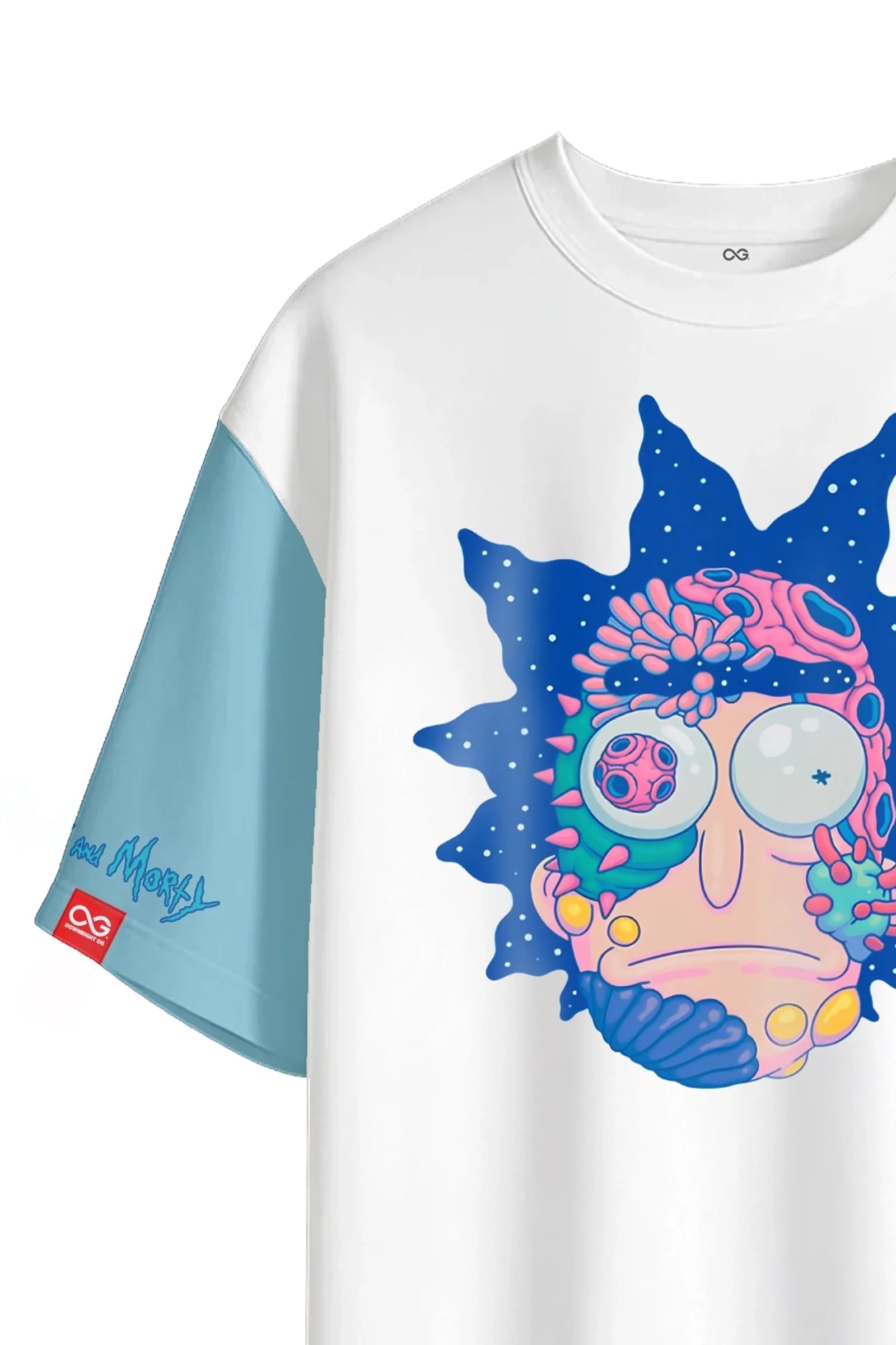 Rick and Morty Psychedelic Graphic Tee