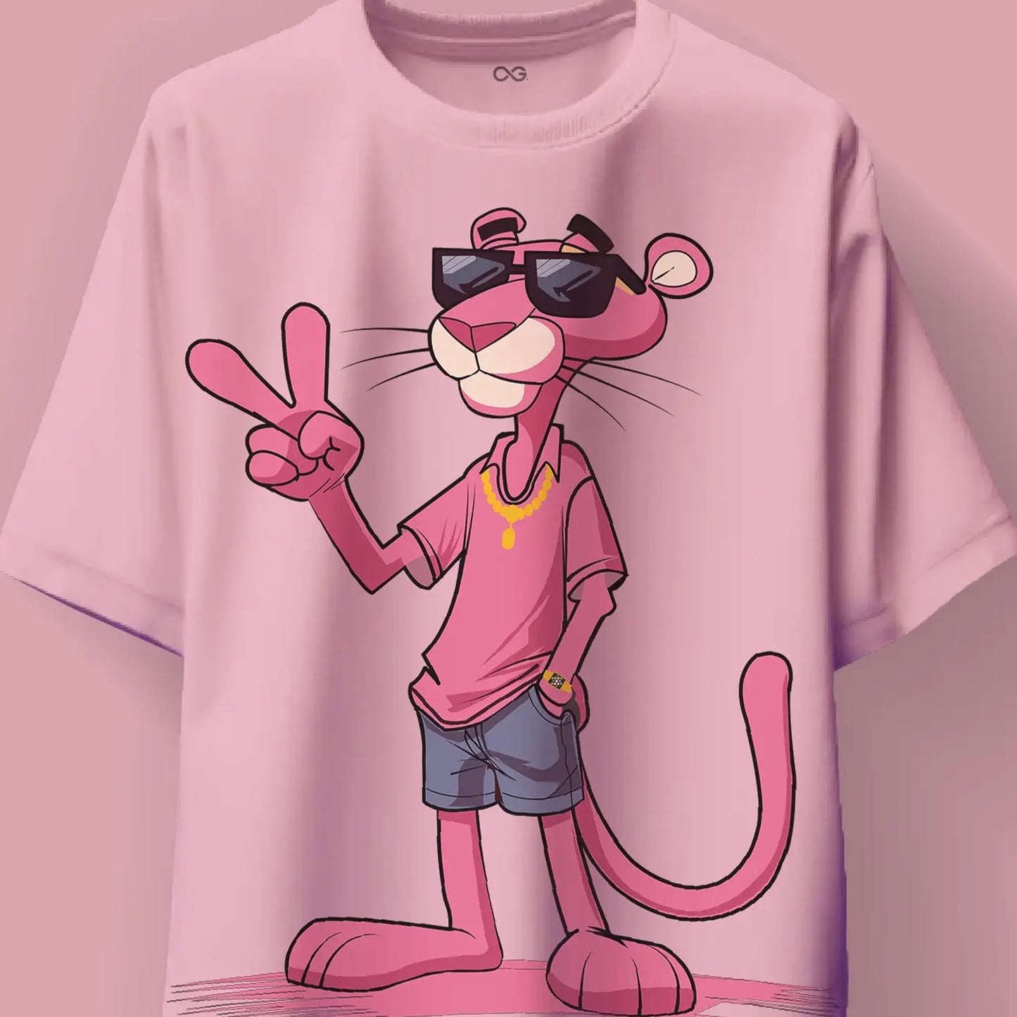 PINK PANTHER OVERSIZED T-SHIRT