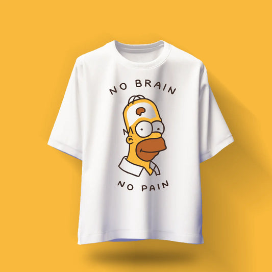 NO BRAIN NO PAIN CLASSIC T-SHIRT