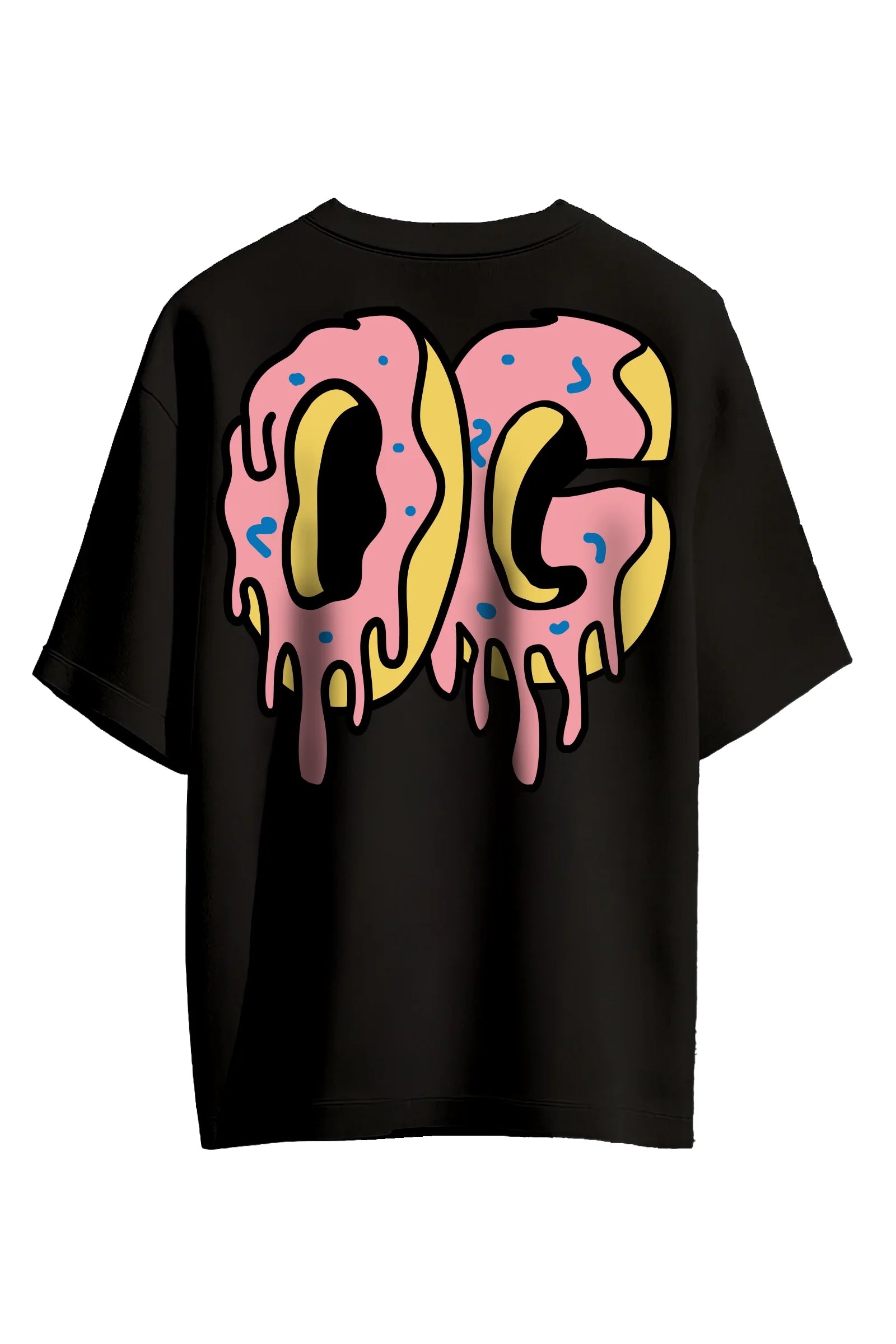 DOWNRIGHT OG Donut Graphic Tee - Black