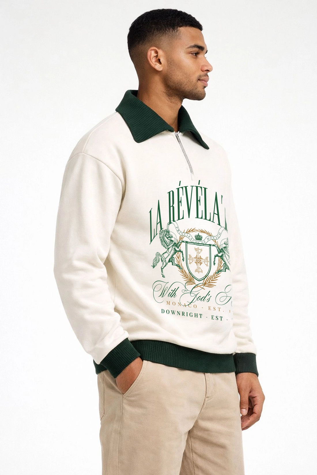 Heritage Half Zip Sweatshirt