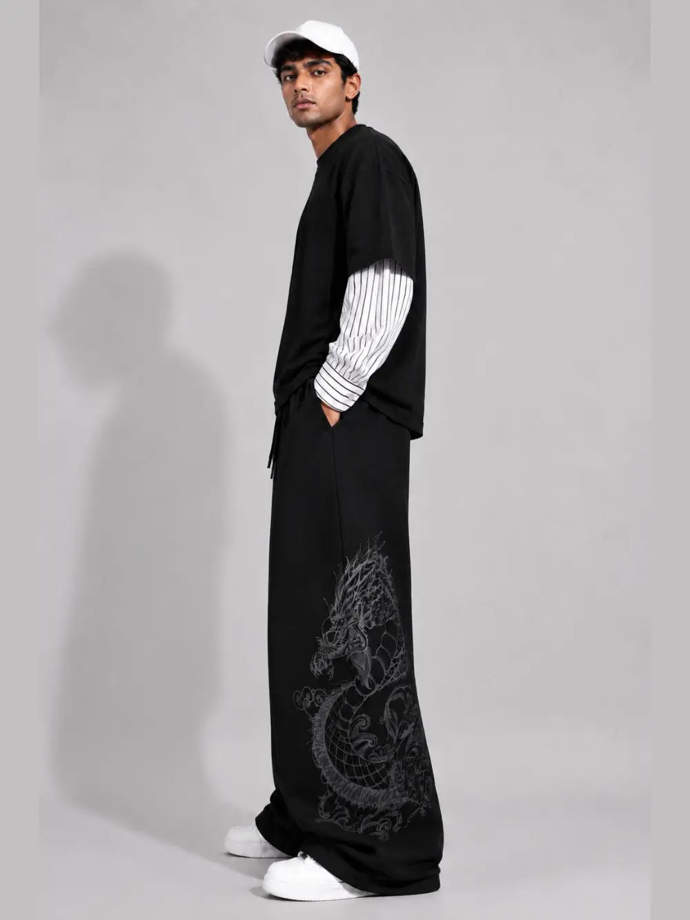Dragon Wide Leg Joggers