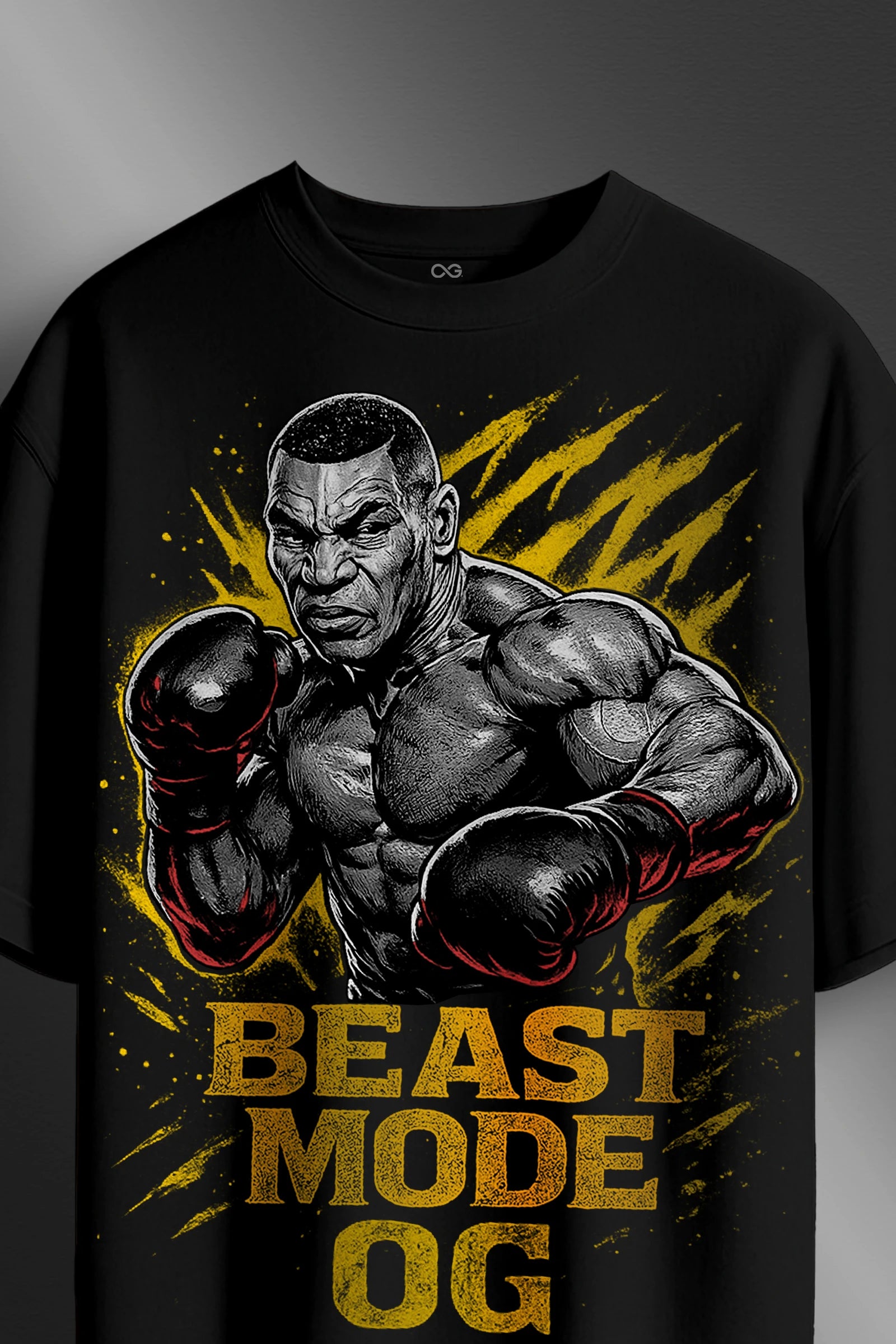 Boxer’s Oversized T-shirt (Black Gold)