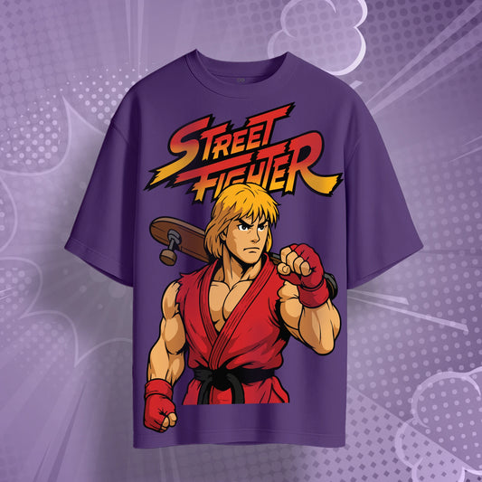 Street fighter Oversized Tshirt
