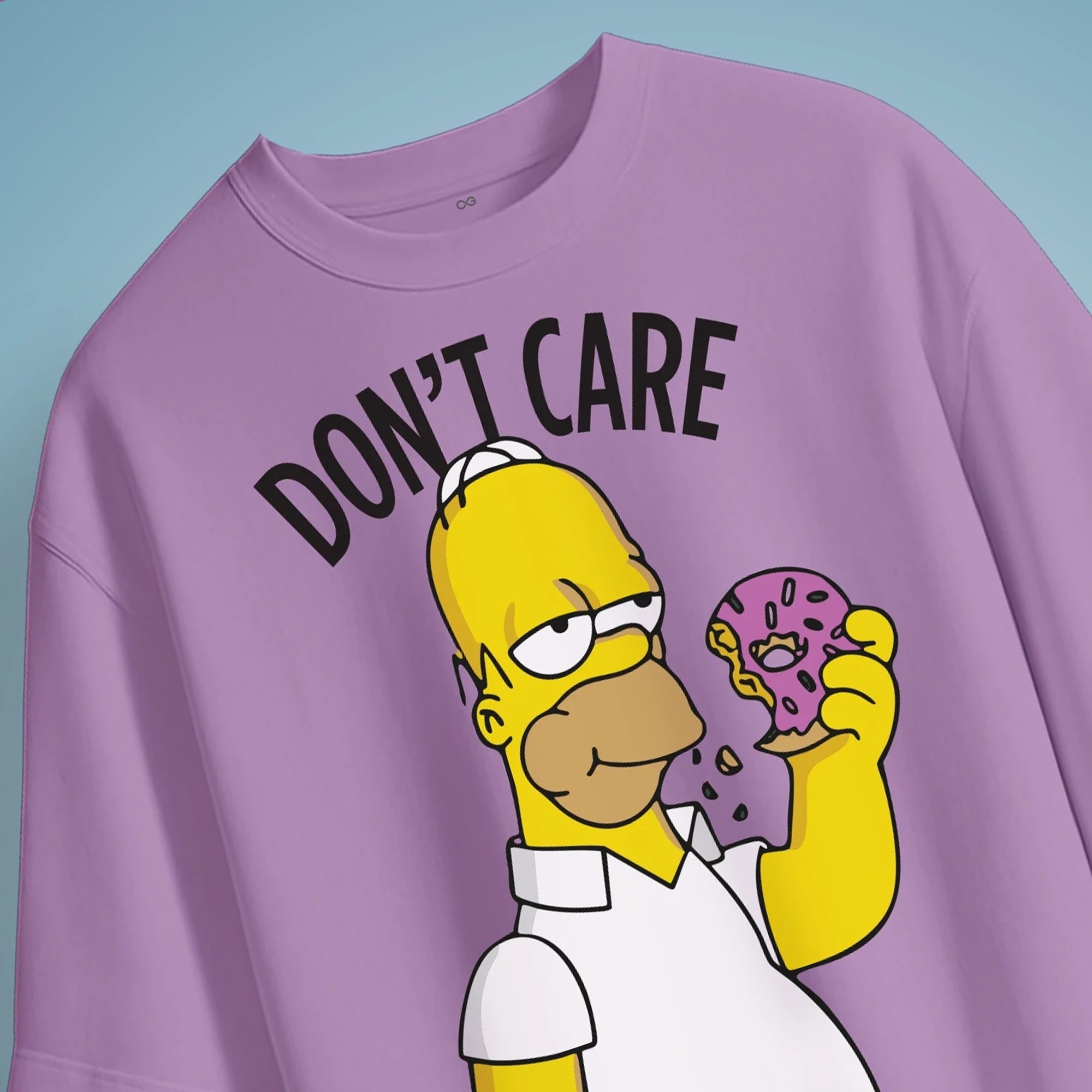 Simpson Don't Care Oversized Tshirt