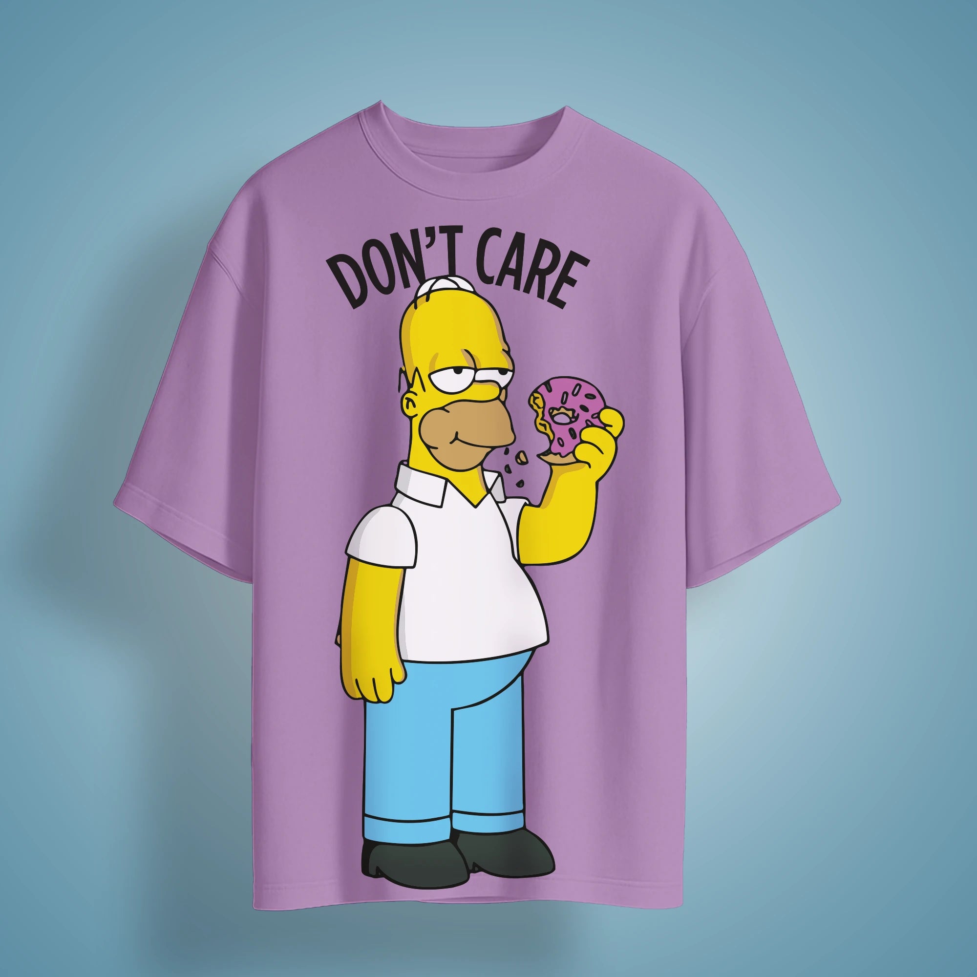 Simpson Don't Care Oversized Tshirt