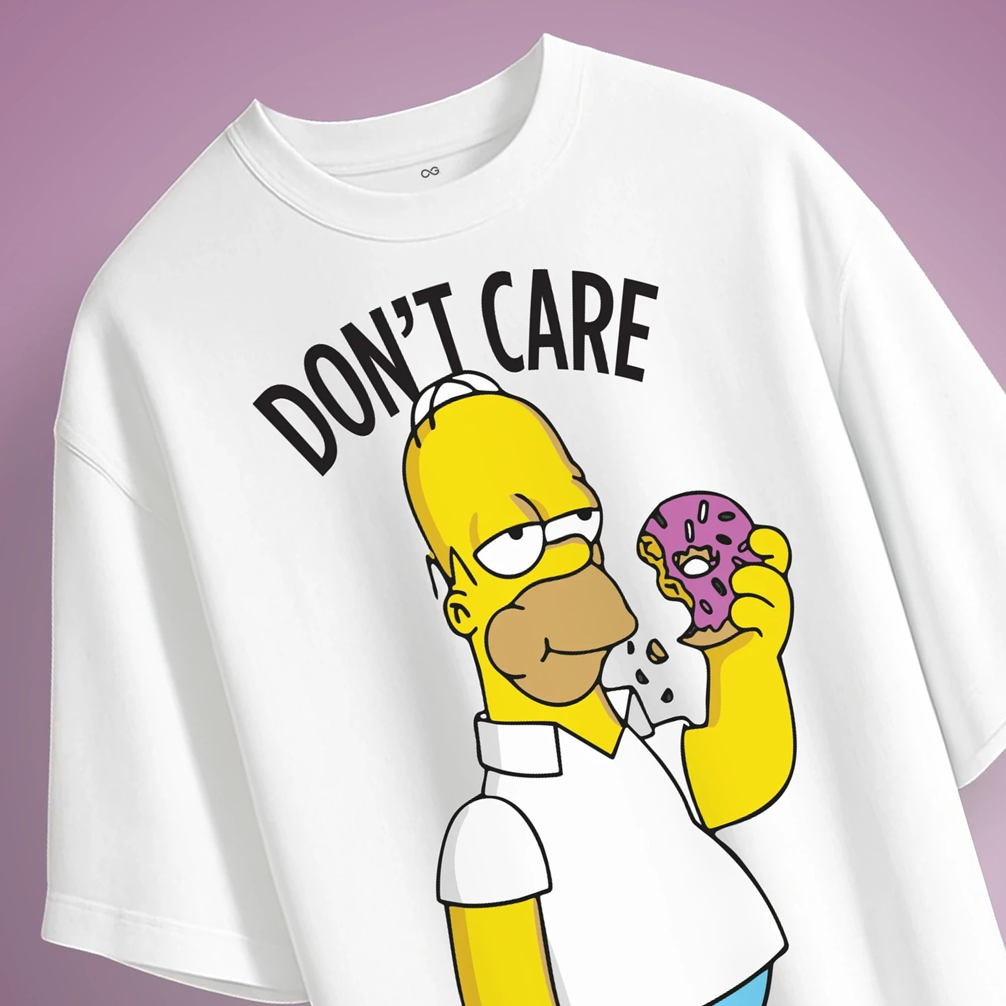 Simpson Don't Care Oversized Tshirt