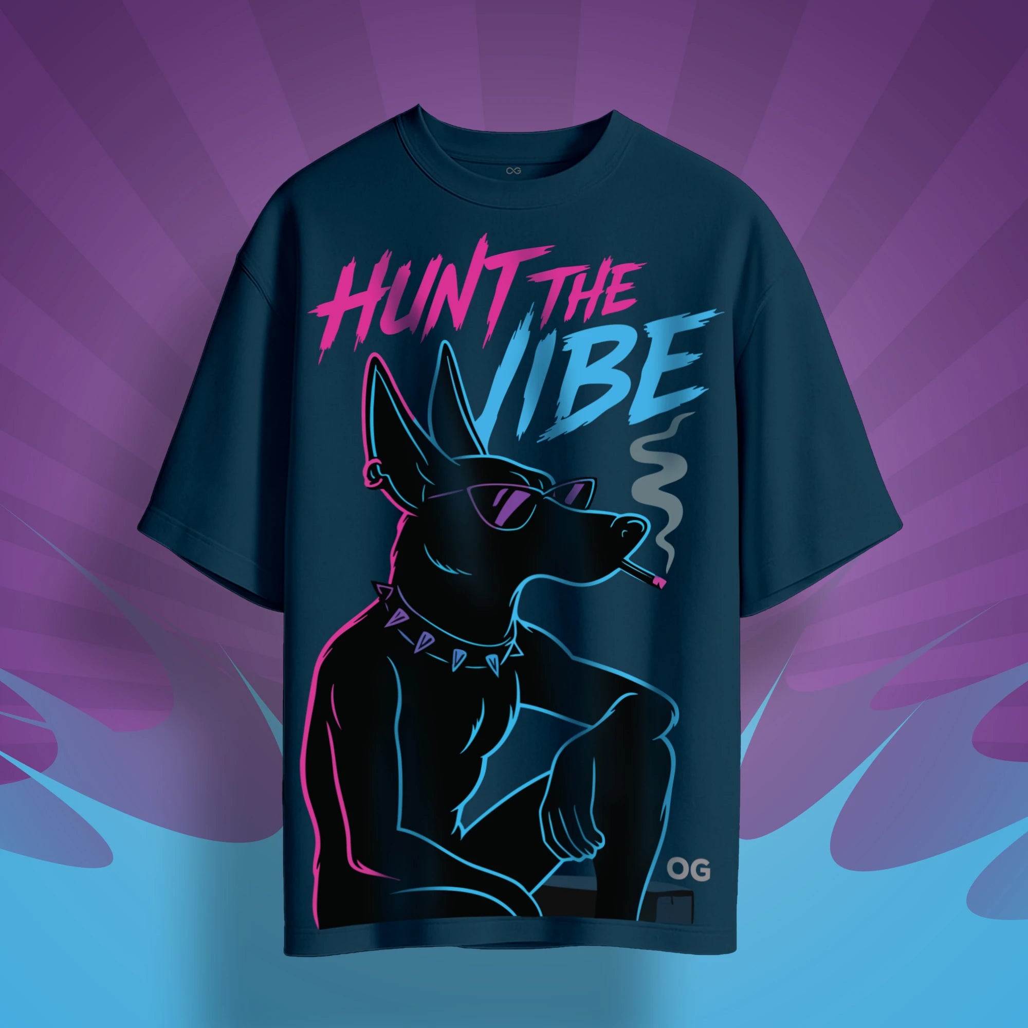 Hunt The Vibe Oversized T-shirt