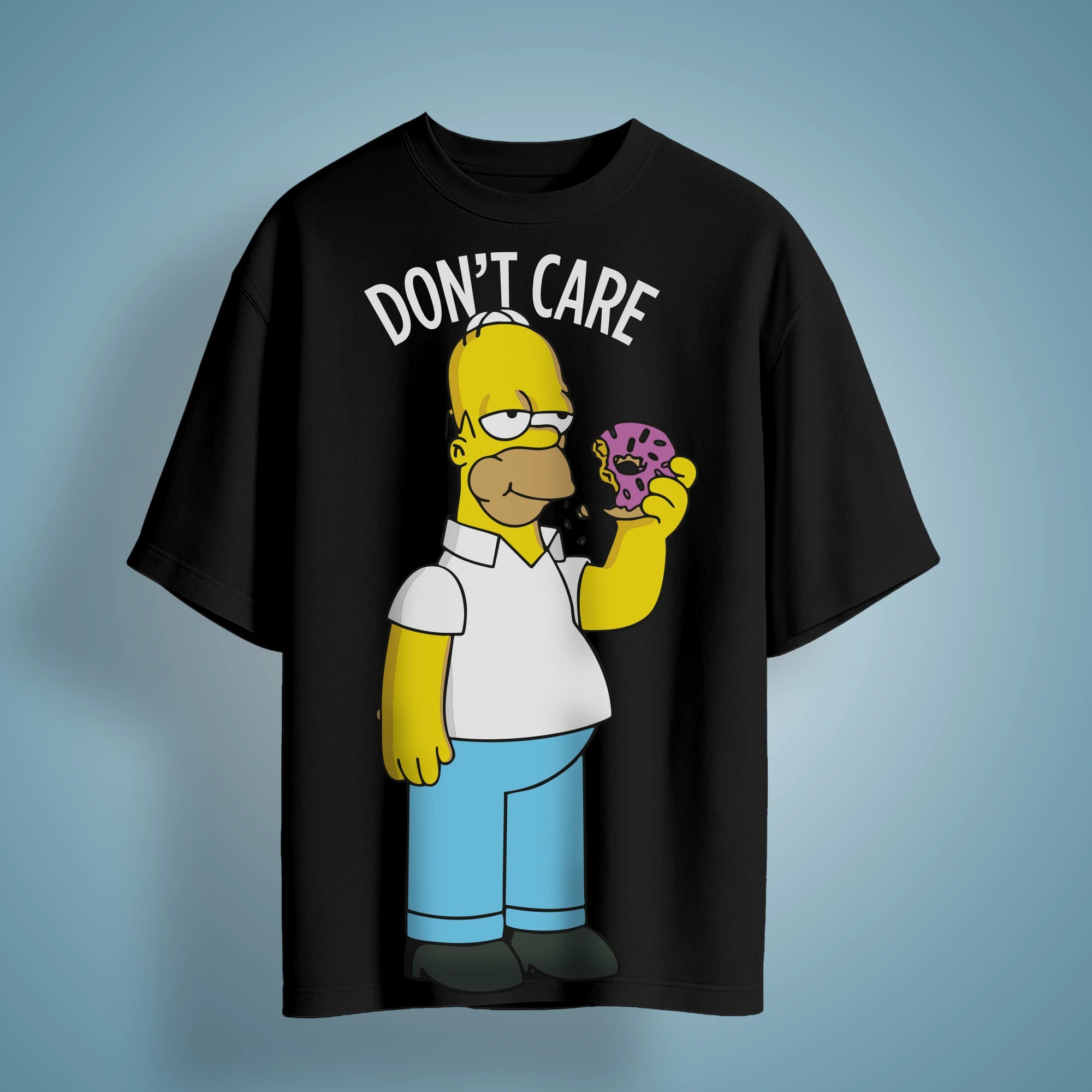 Simpson Don't Care Oversized Tshirt