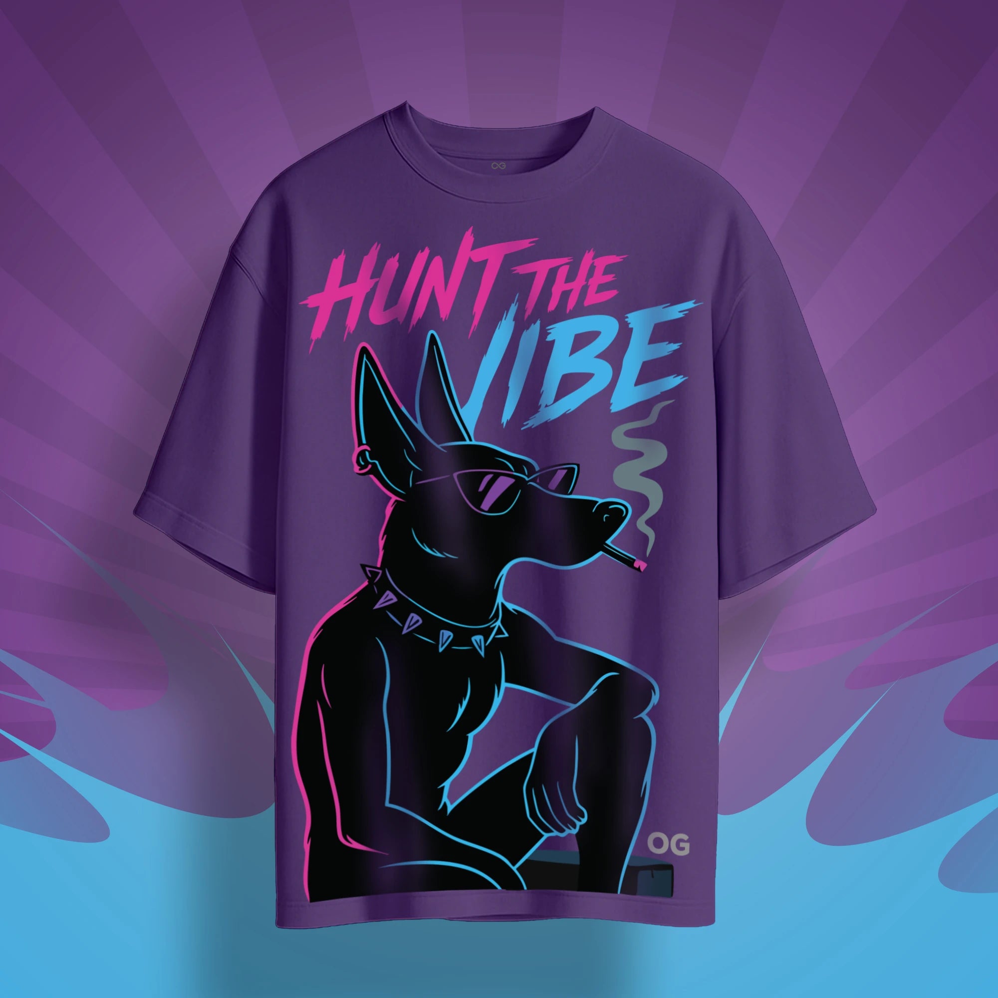 Hunt The Vibe Oversized T-shirt