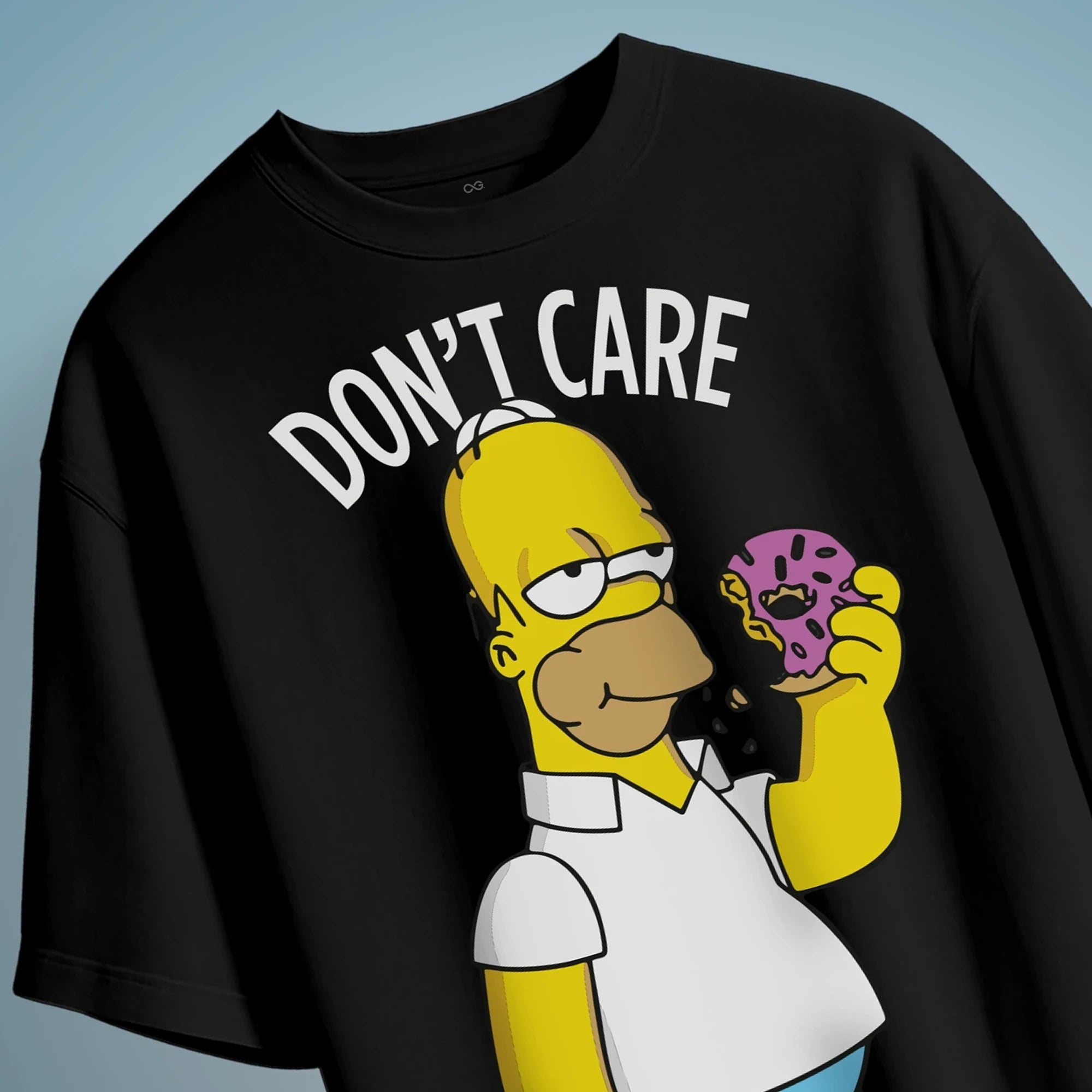 Simpson Don't Care Oversized Tshirt