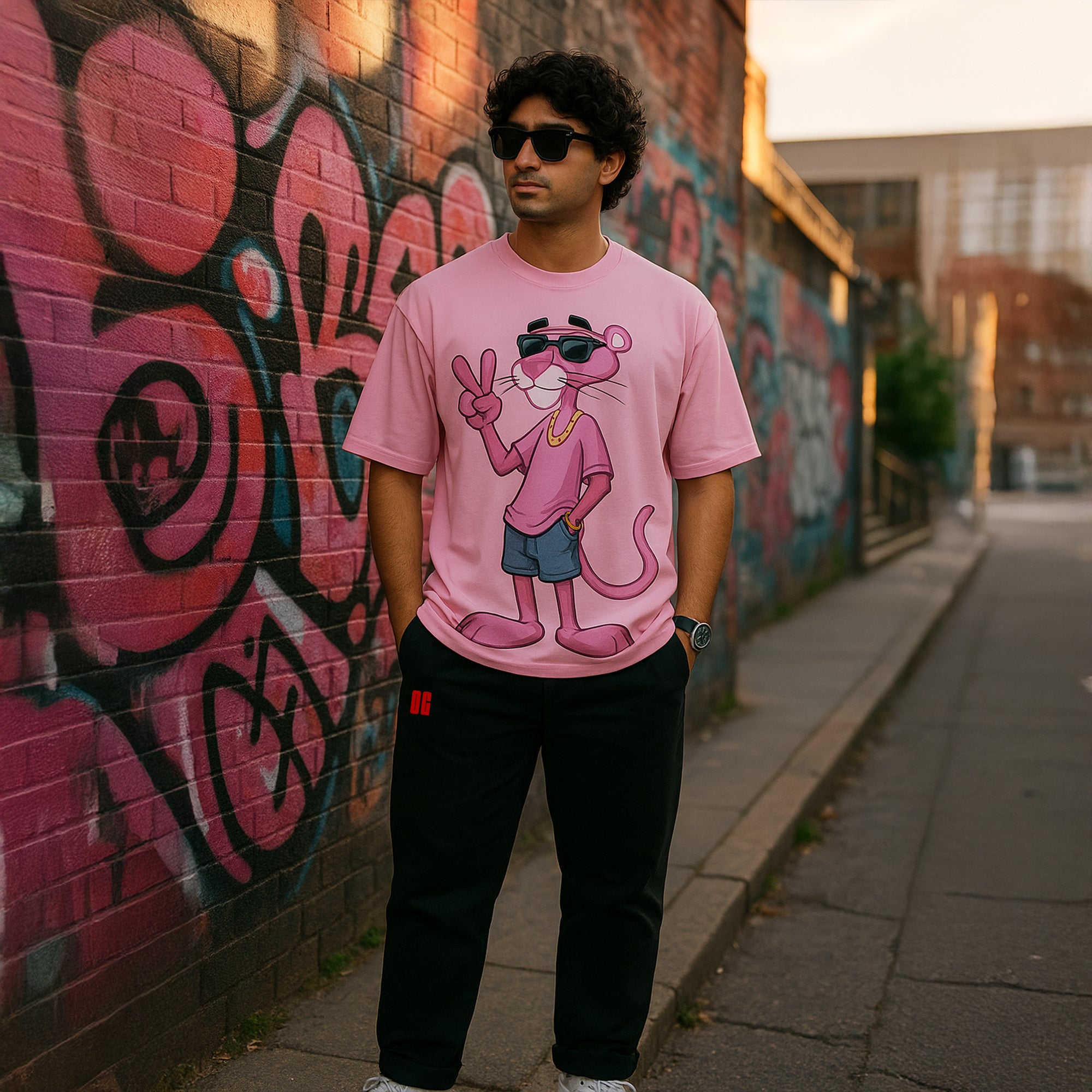 Pink Panther Oversized T-shirt